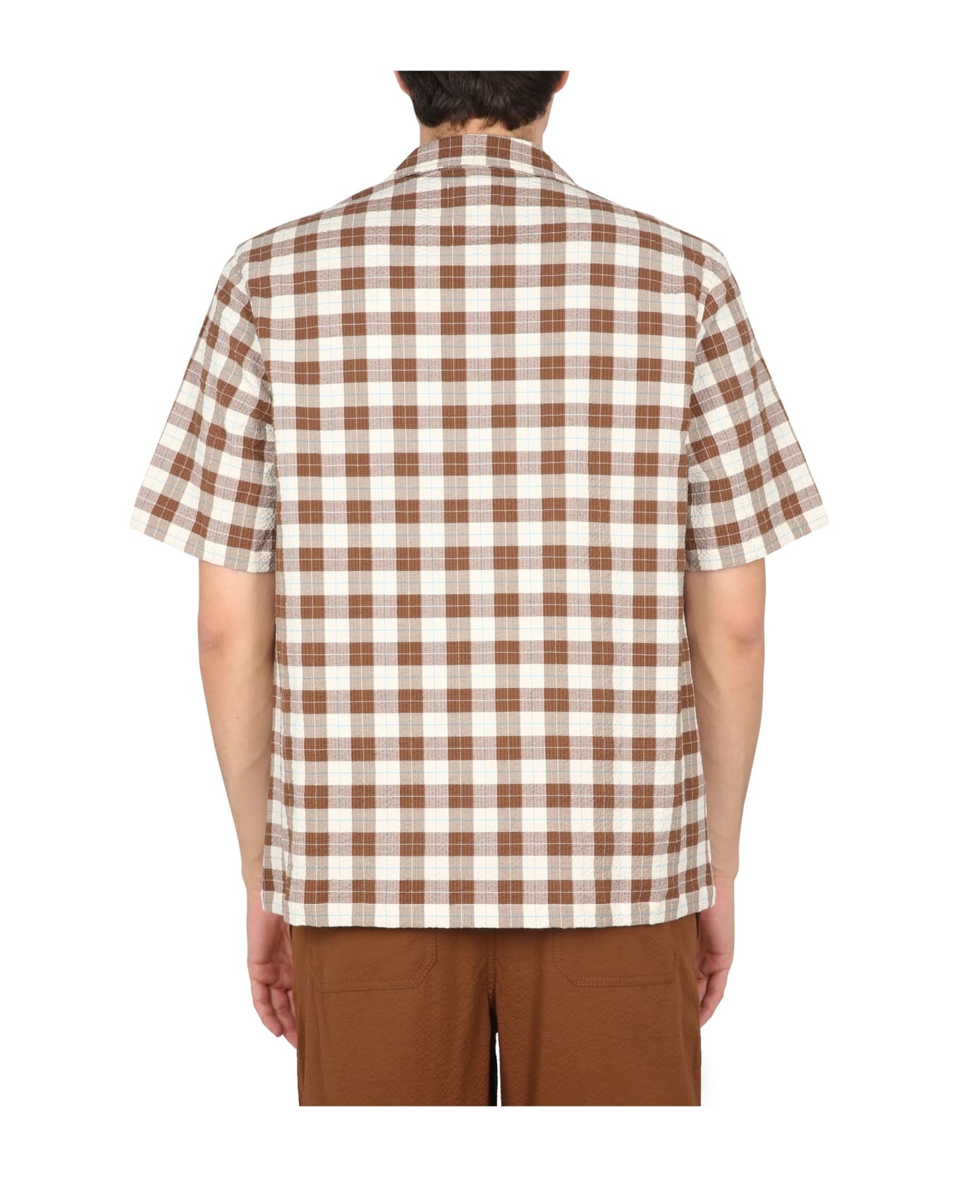Howlin Cotton Shirt - MARRONE
