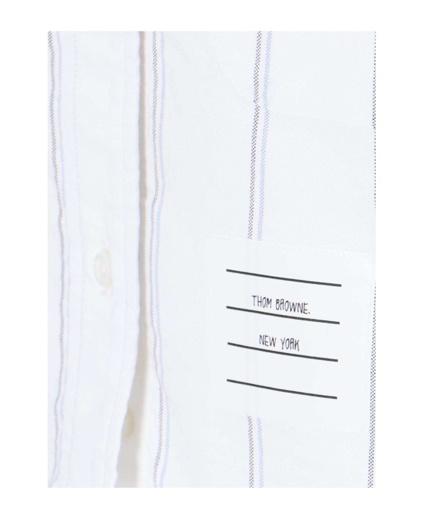 Thom Browne 'oxford' Crop Shirt - White