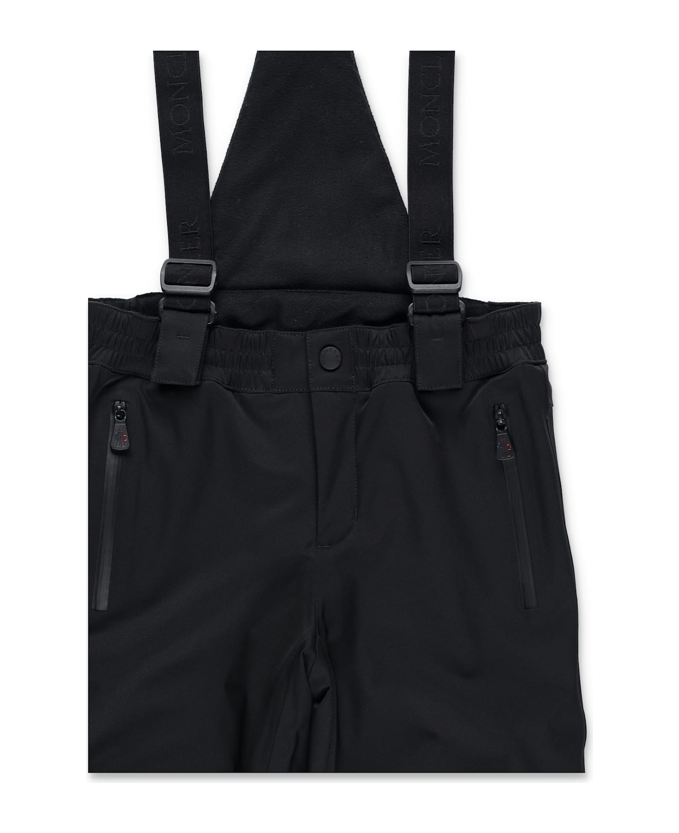 Moncler Grenoble Kid
s Technical Ski Bib - BLACK
