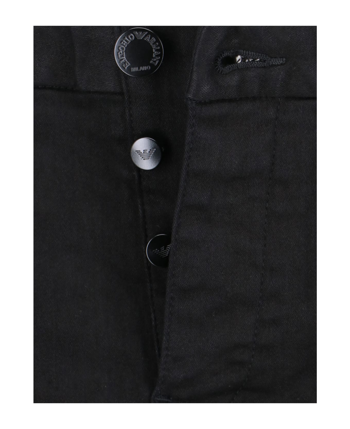 Emporio Armani Slim Jeans - Black  
