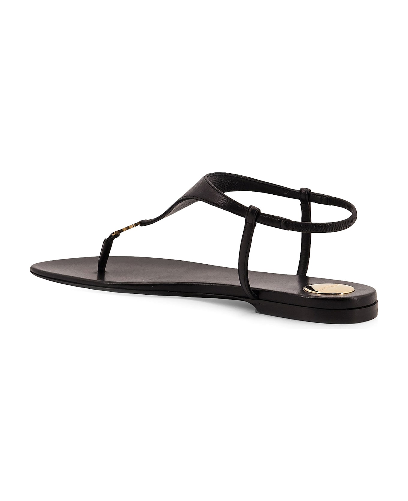Saint Laurent Cassandra Sandals - Black