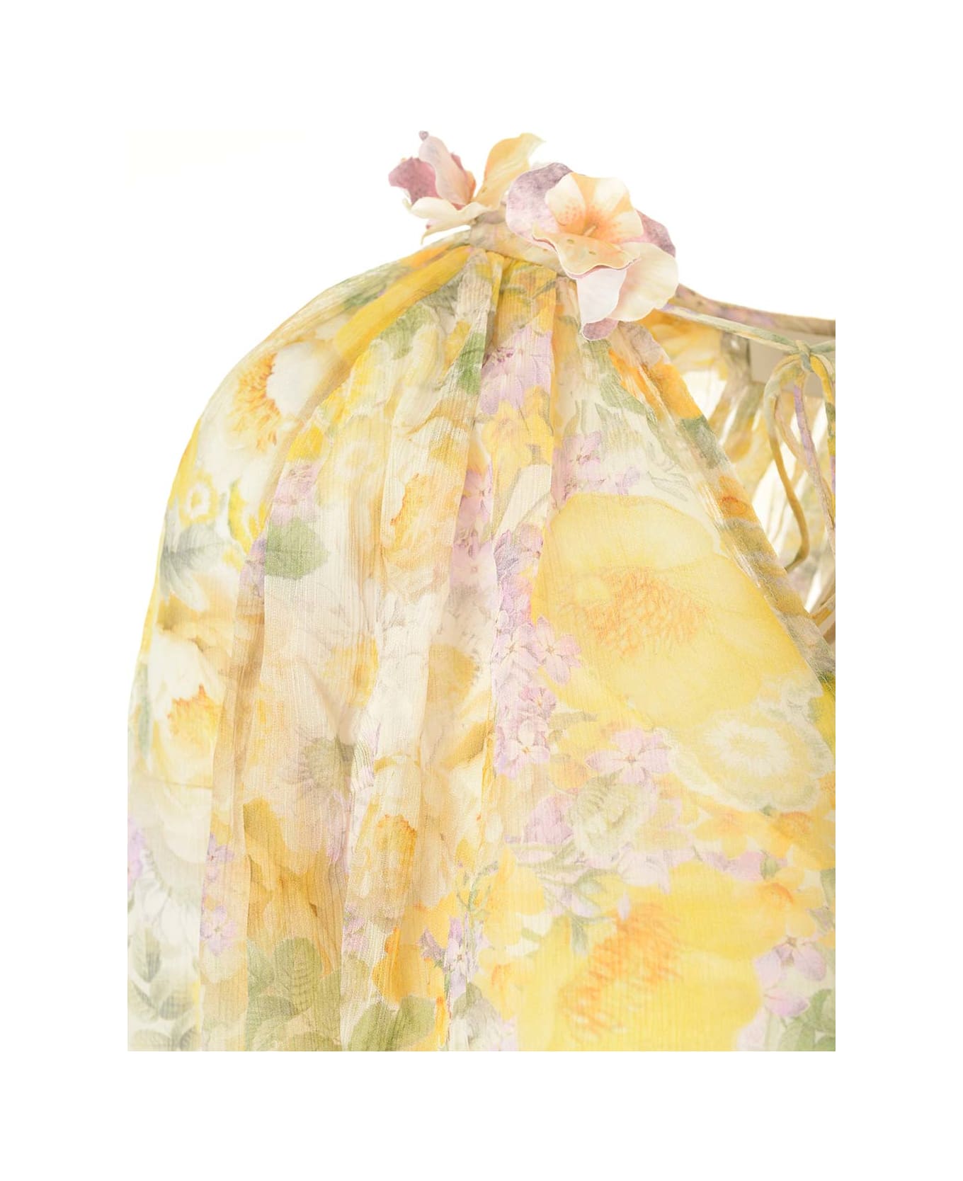 Zimmermann 'harmony' Floral Print Blouse - MULTICOLOR ブラウス