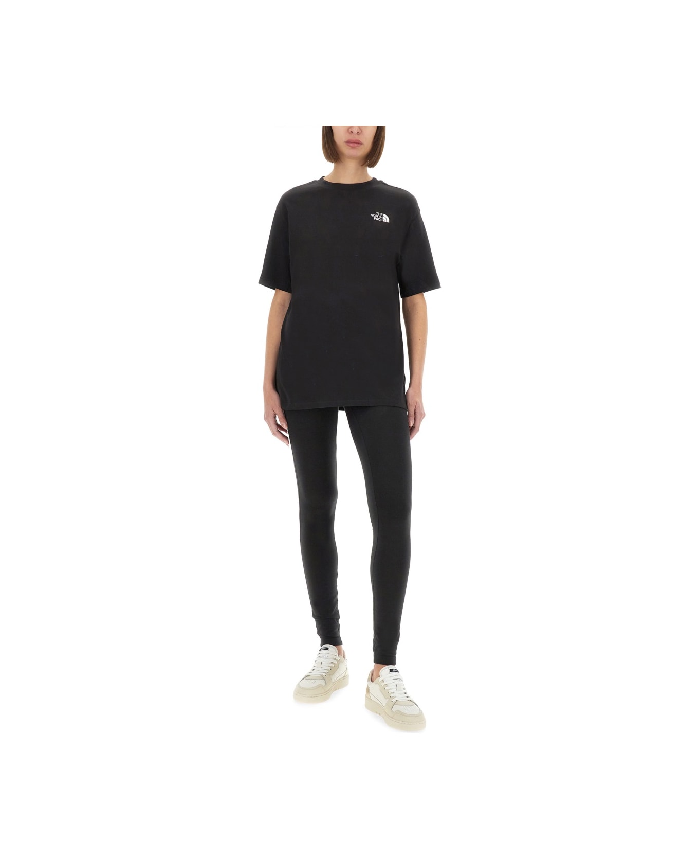 The North Face "simple Dome" Oversized T-shirt - BLACK