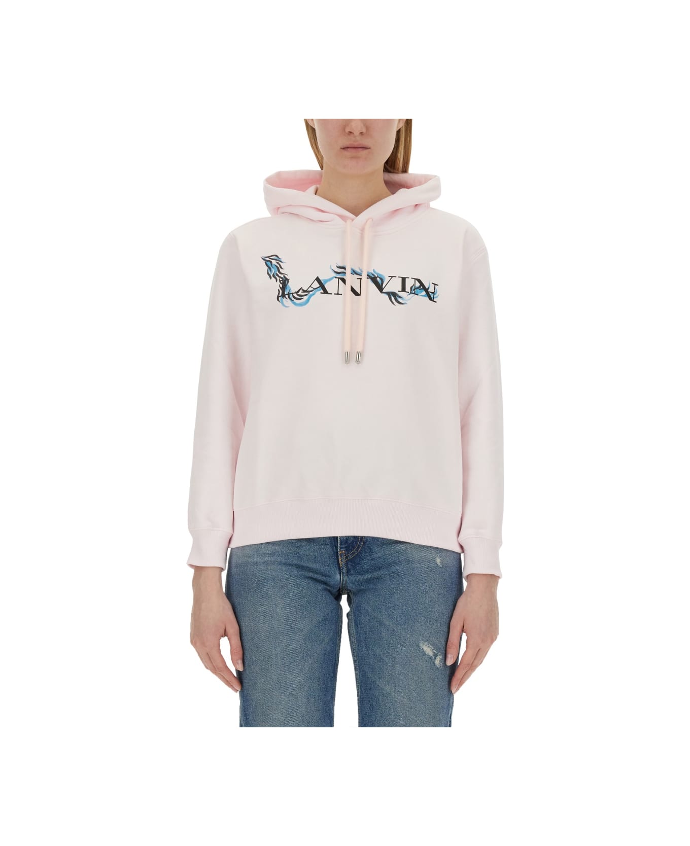 Lanvin Sweatshirt With Print - PINK