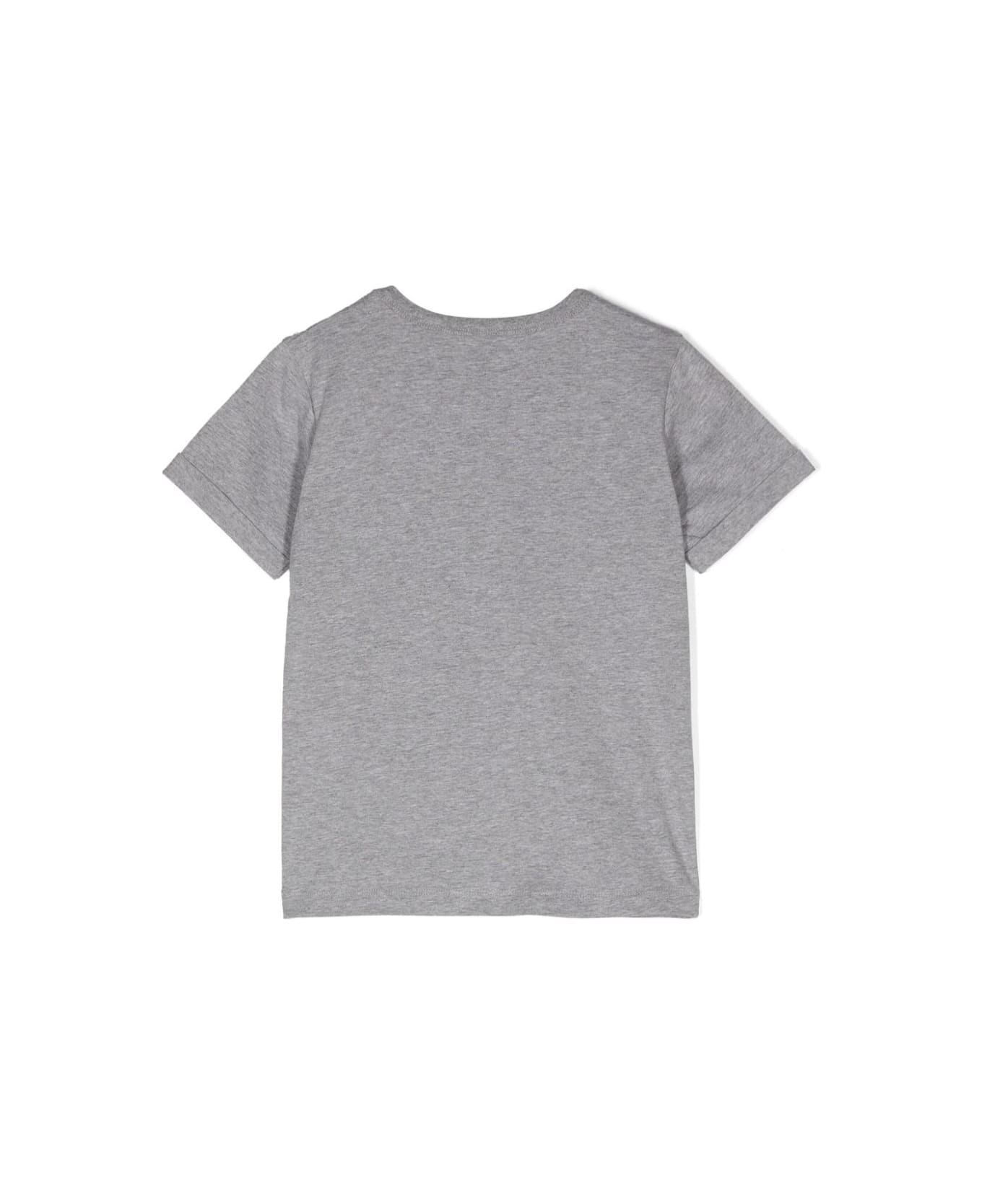 Stella McCartney Kids Fringed Star T-shirt - Grey