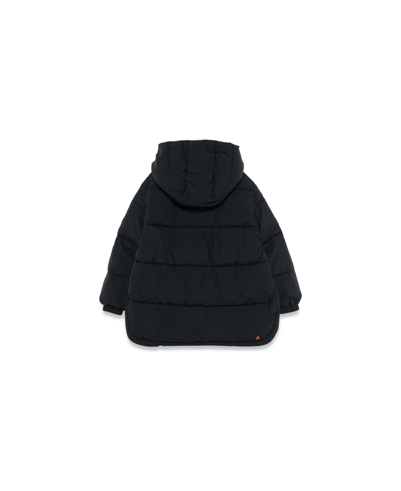 Save the Duck Hooded Coat - BLACK