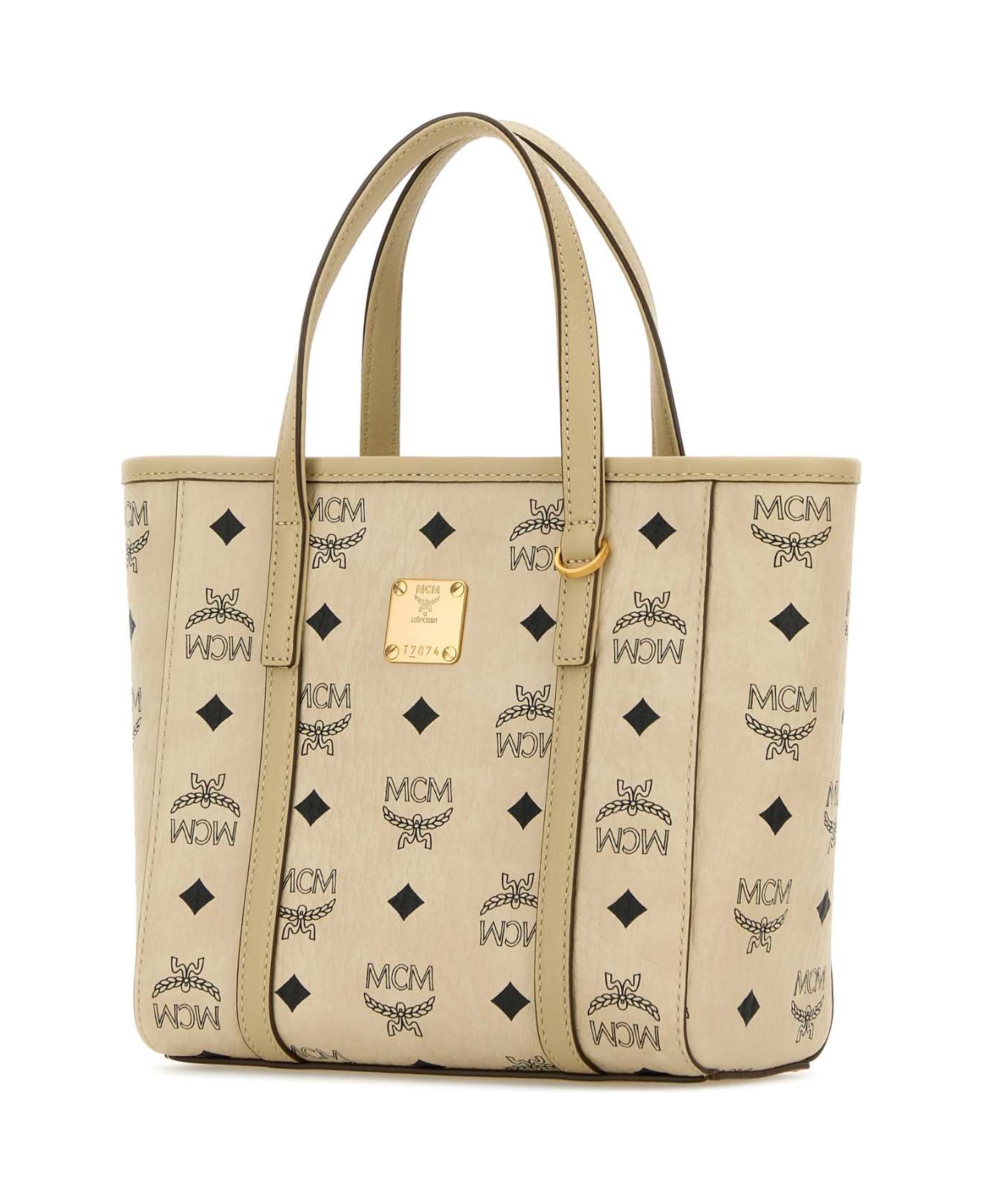 MCM Printed Canvas Mini Tony Handbag - I8