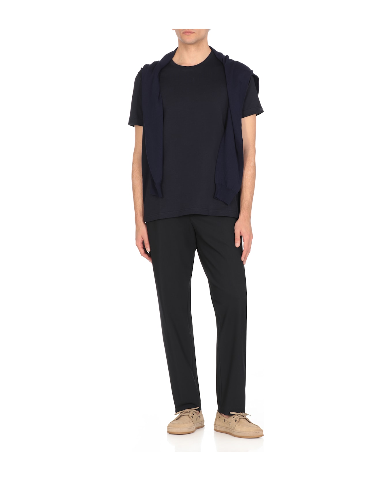 Fay Cotton T-shirt - Blue