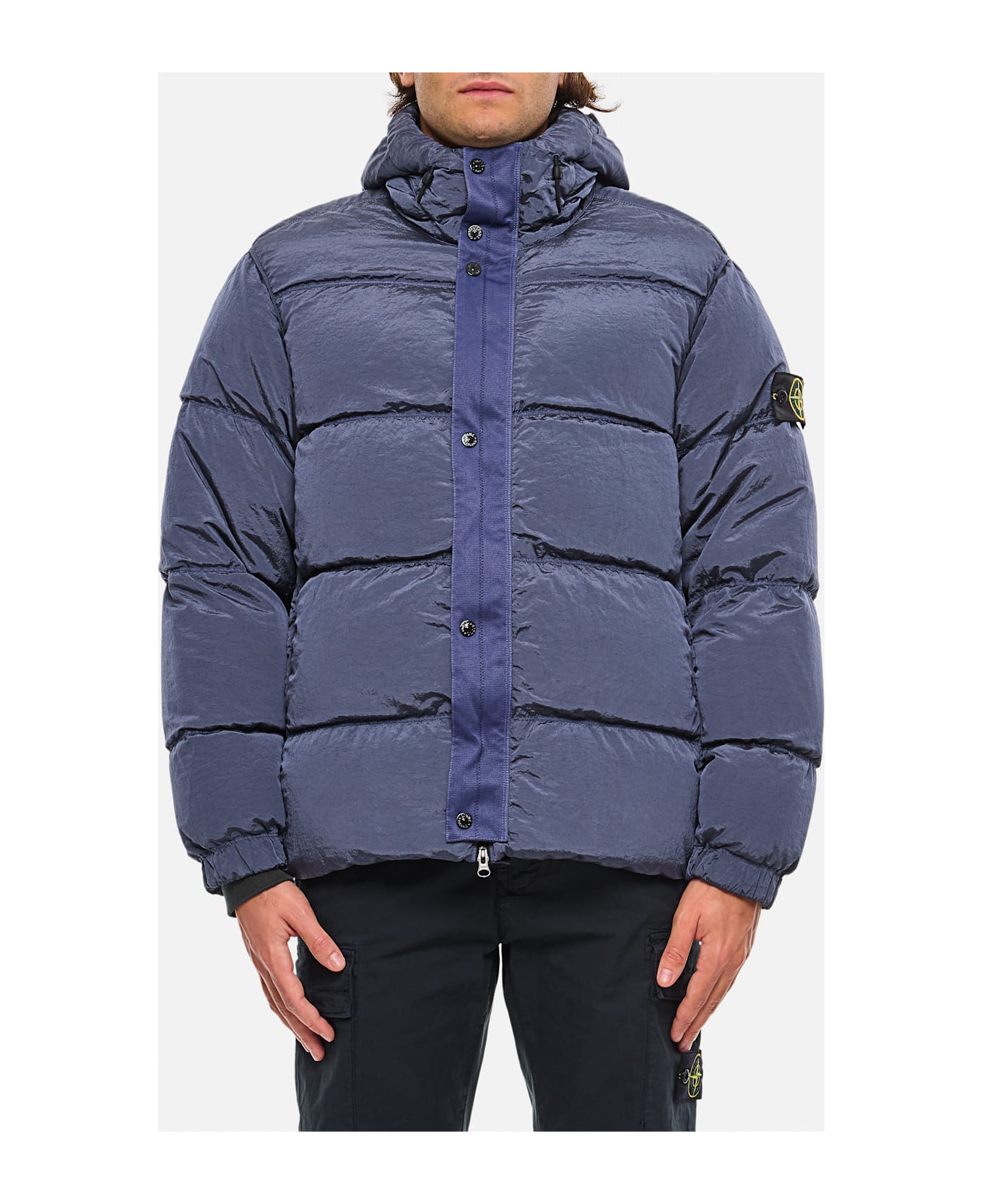 Stone Island Nylon Metal Jacket - Blue