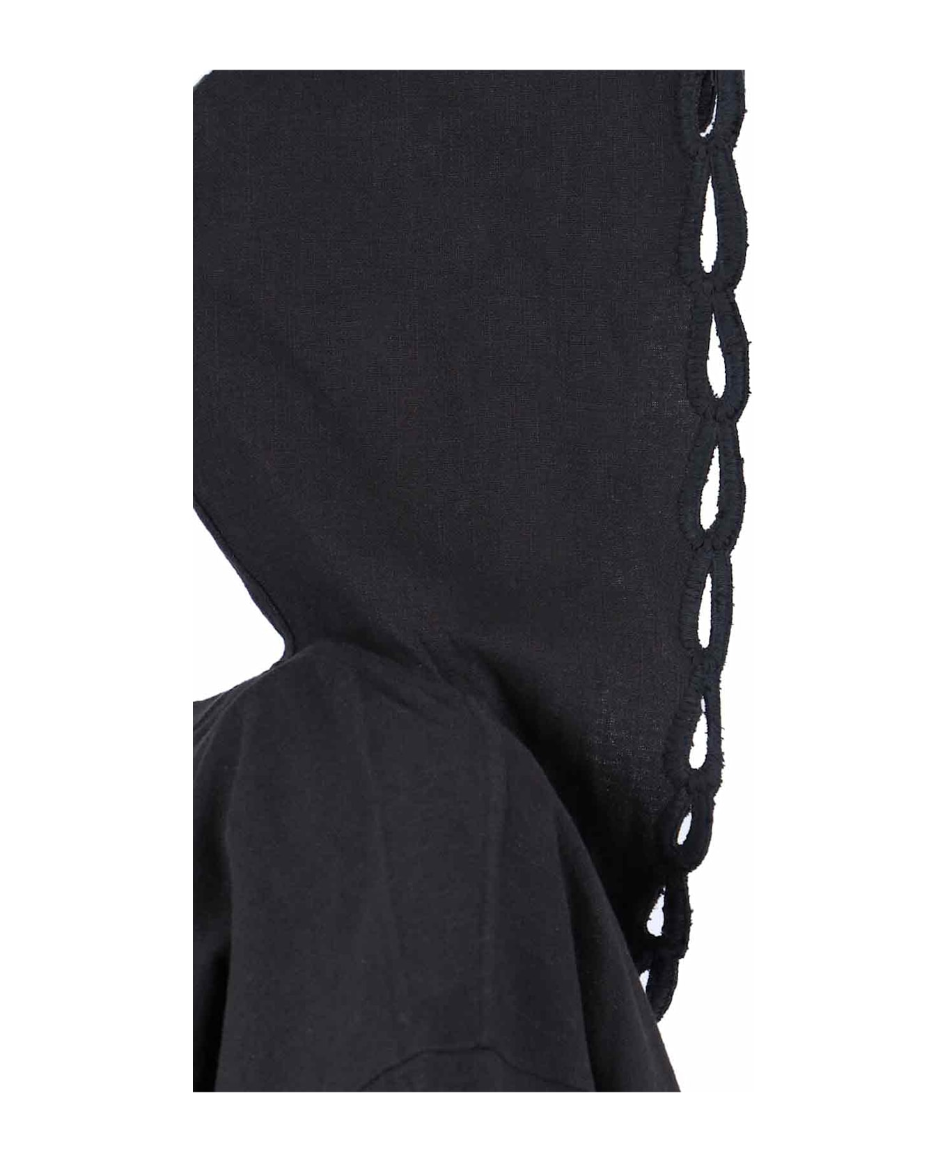 Marant Étoile 
solvi
 Embroidered Crop Top - Black  