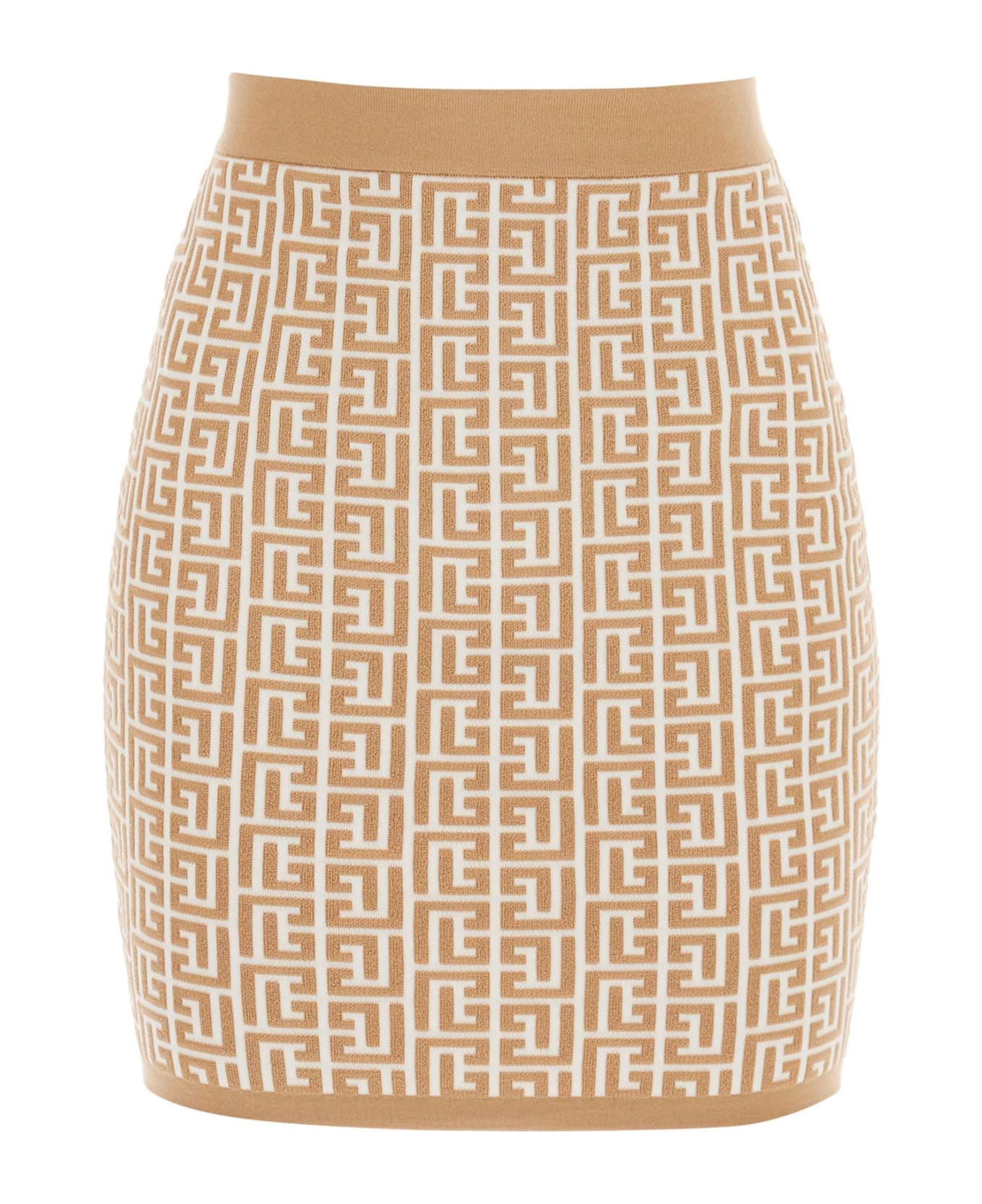Balmain Knitted Skirt - Beige スカート
