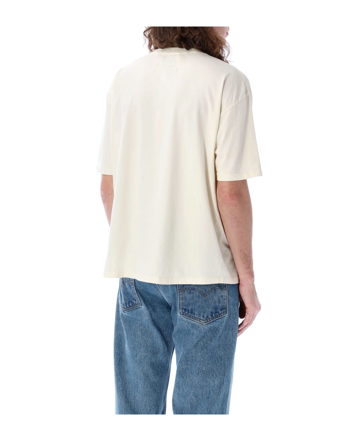 Rhude Chevron Eagle T-shirt - VINTAGE WHITE