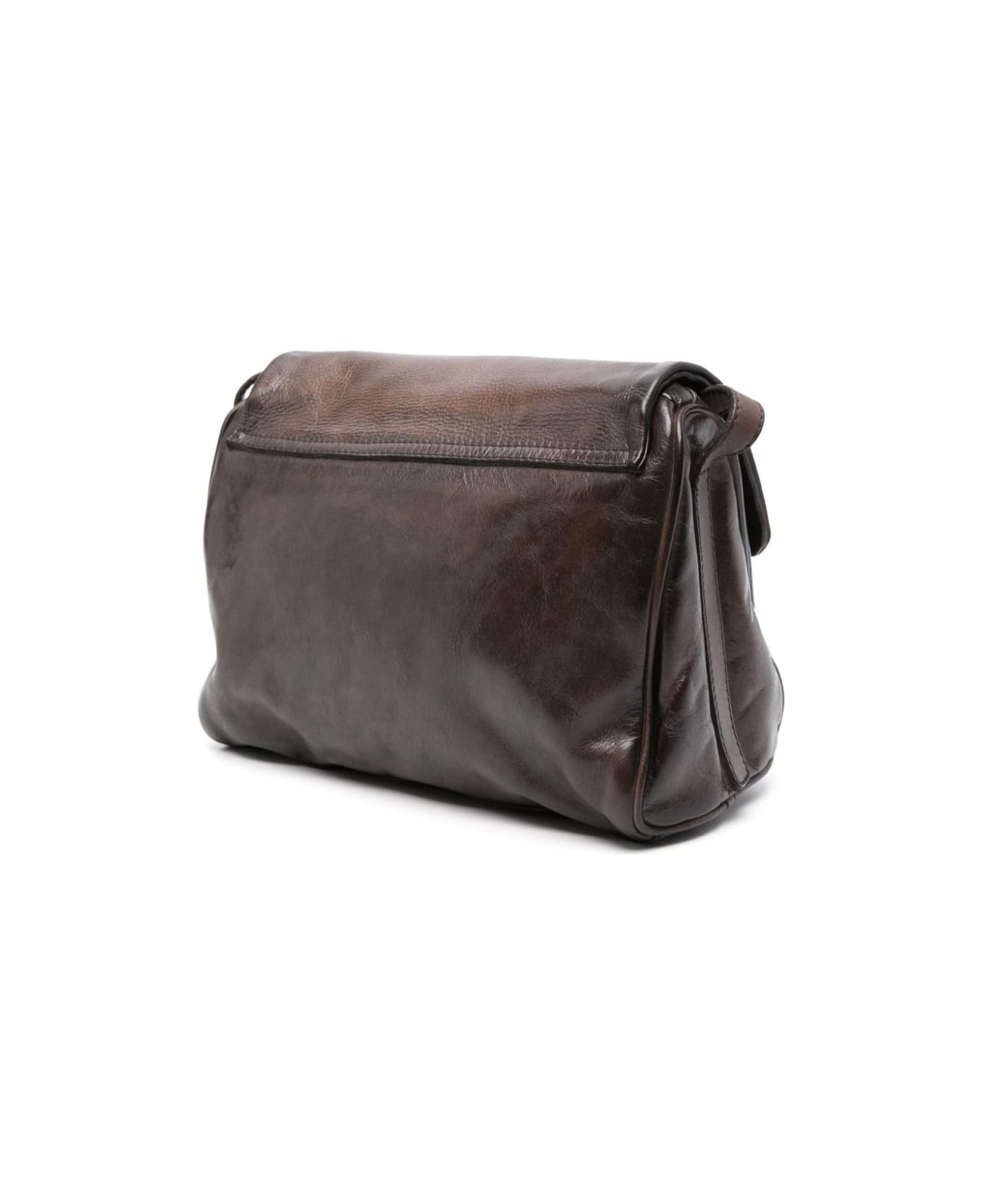 Numero 10 Edmon Bag - Extrachocolate ショルダーバッグ