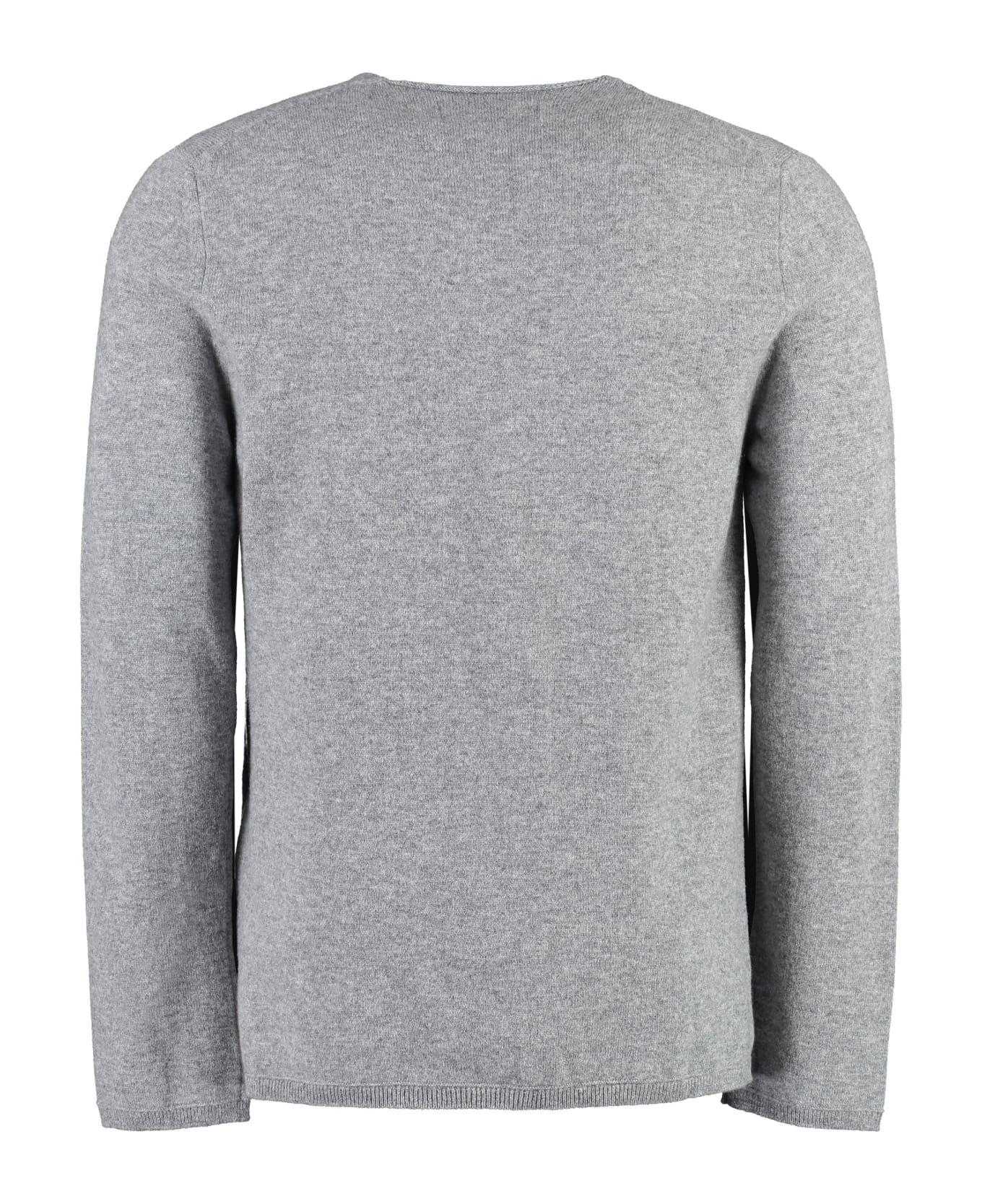 Comme des Garçons Shirt Lacoste X Comme Des Garçons - Cotton Crew-neck Sweater - grey