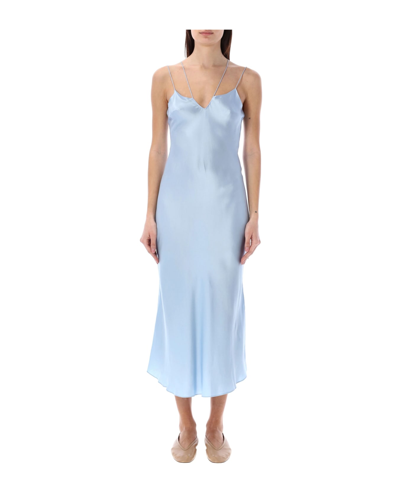 The Garment Catania Long Slip Dress - LIGHT BLUE