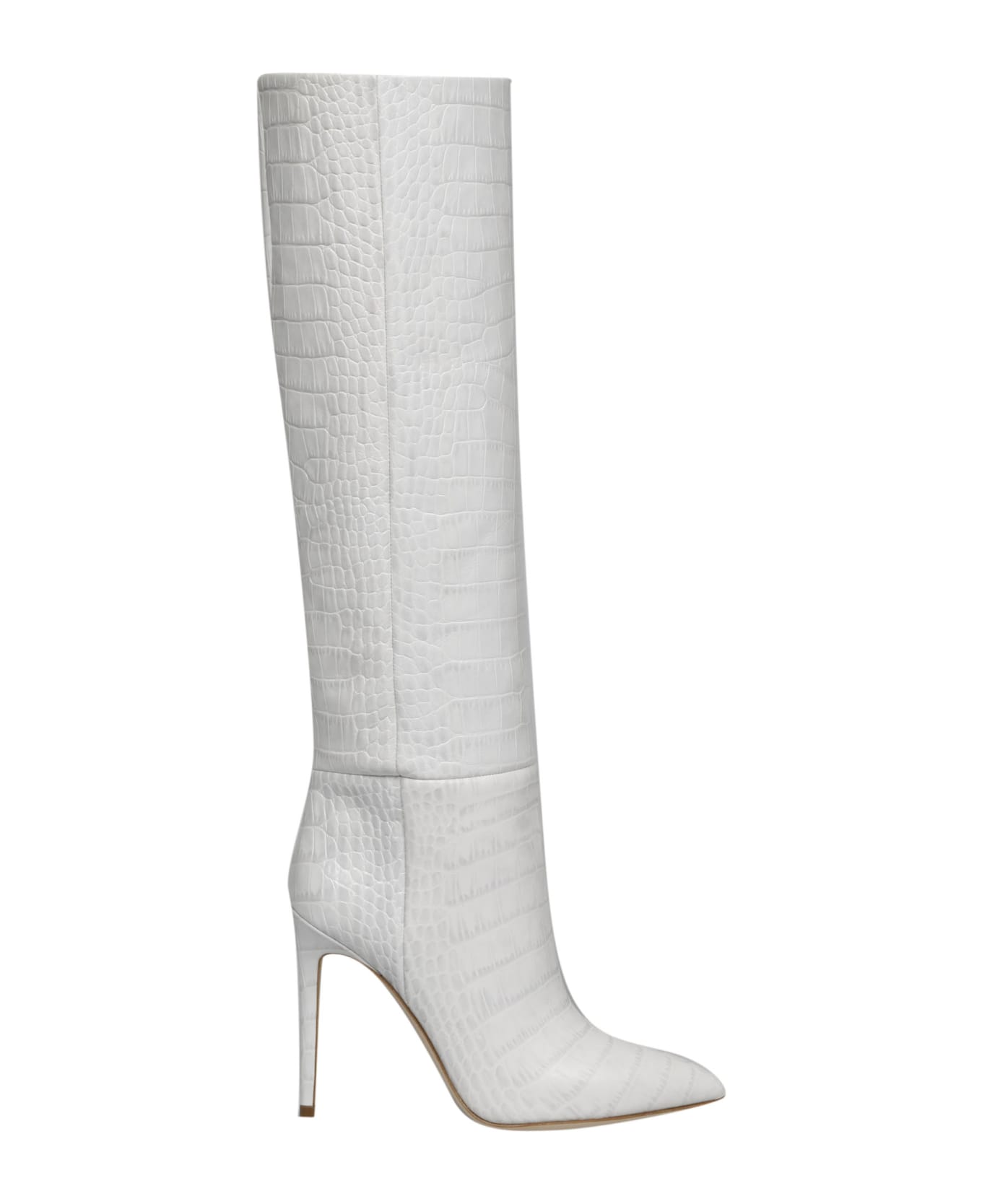 Paris Texas Crocodile Boots - Grigio