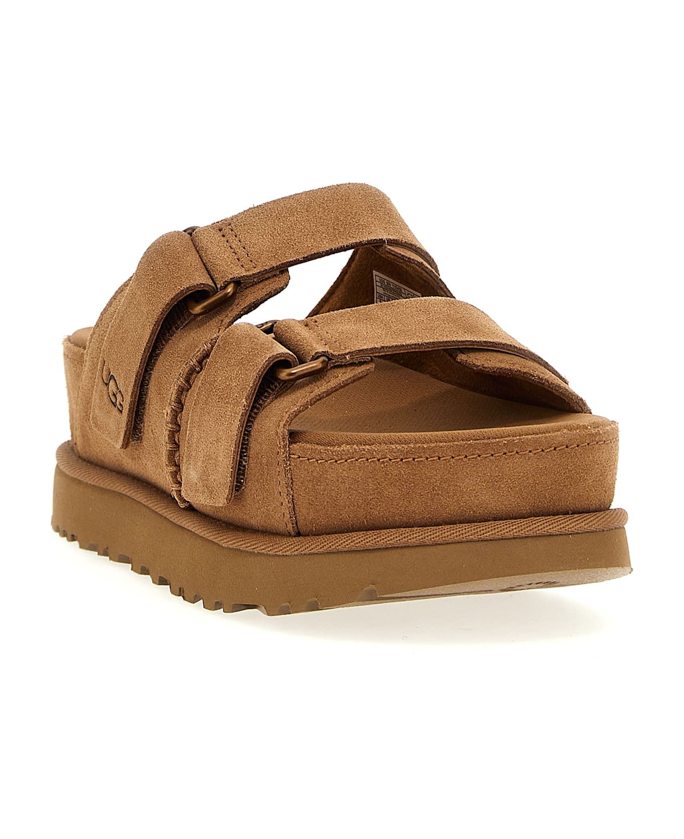 UGG 'goldenstar Hi' Slides - Brown
