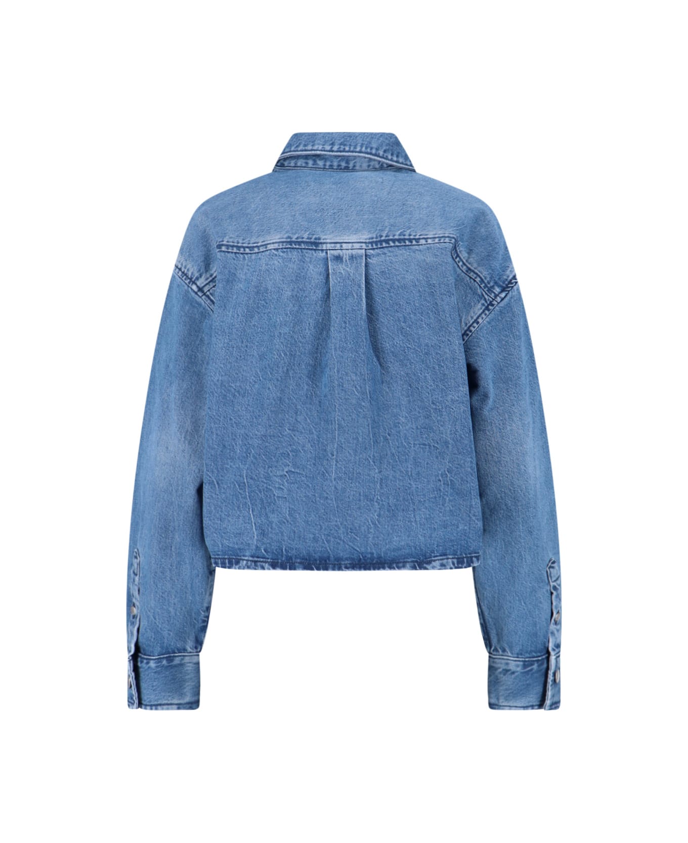 Alexander Wang Cropped Shirt - Blue