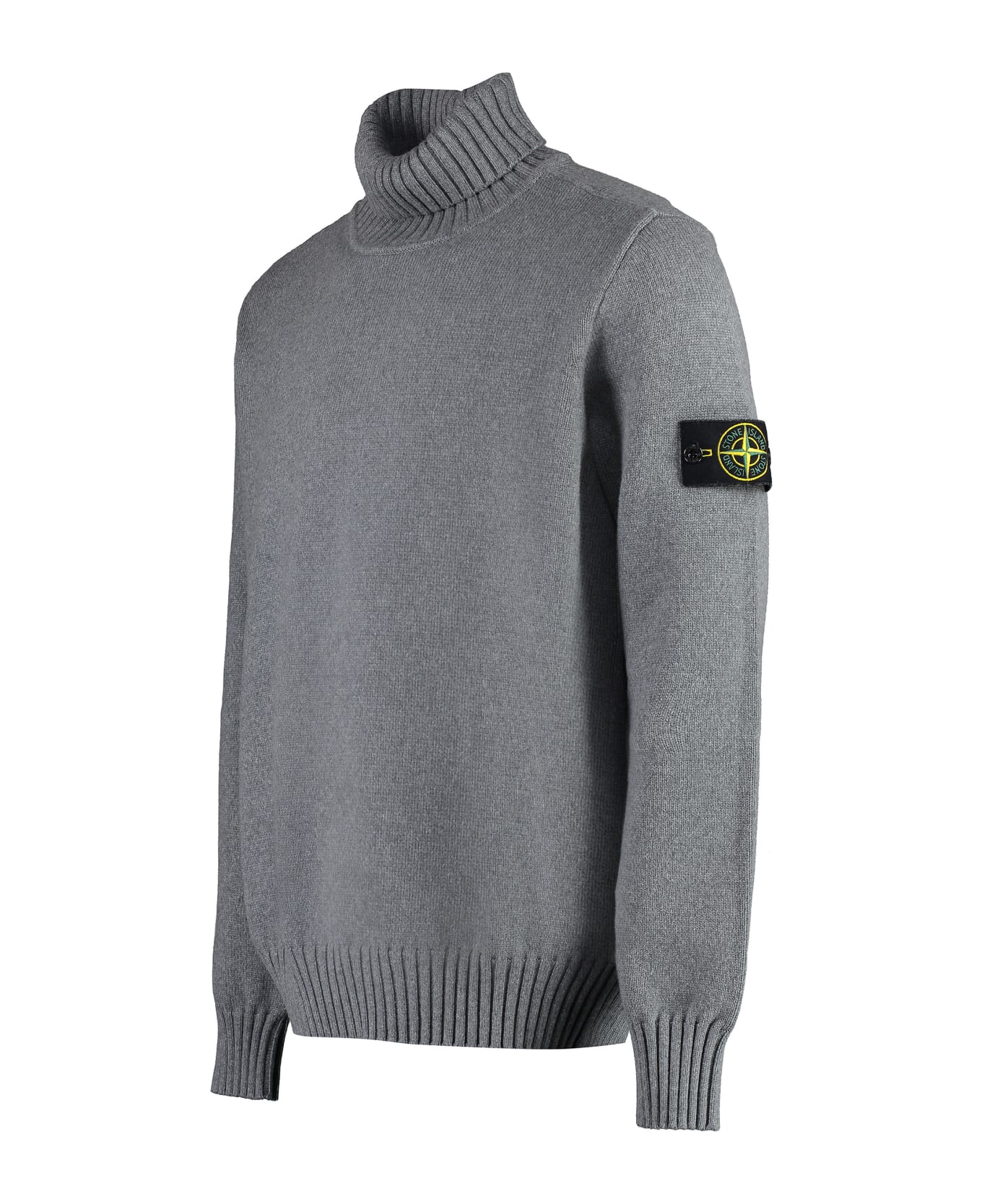 Stone Island Cotton-blend Sweater - grey