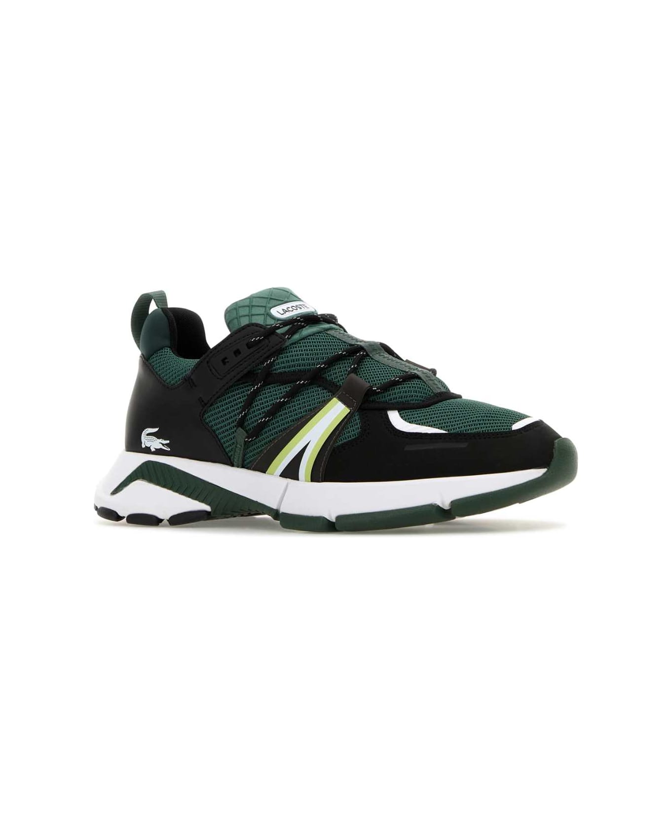 【関税&送料込】Lacoste Bottle Green Fabric L003 Sneakers Lacoste Bottle green fabric L003 sneakers - Green | Wanan Luxury