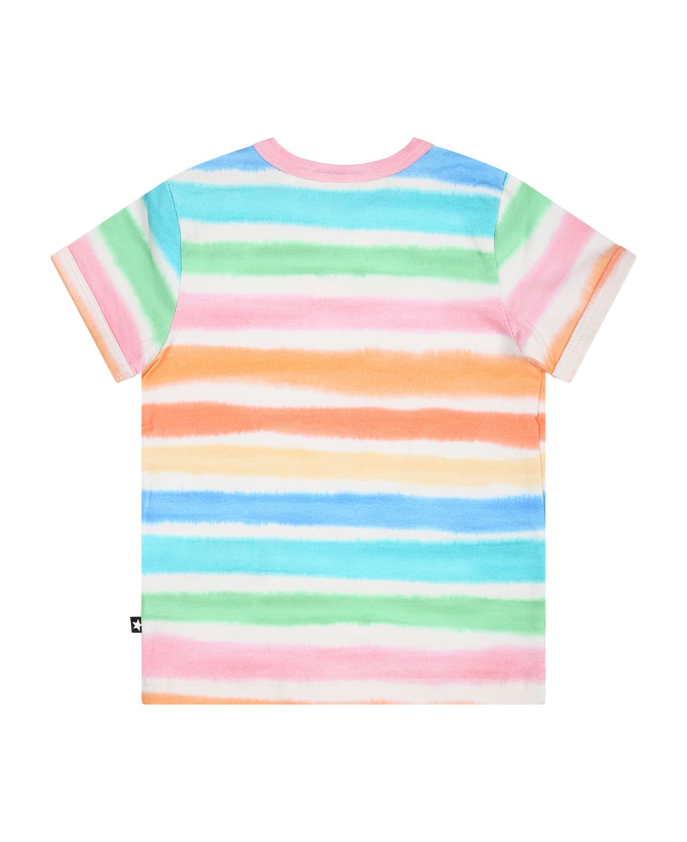 Molo Multicolor T-shirt For Baby Kids - Multicolor Tシャツ＆ポロシャツ