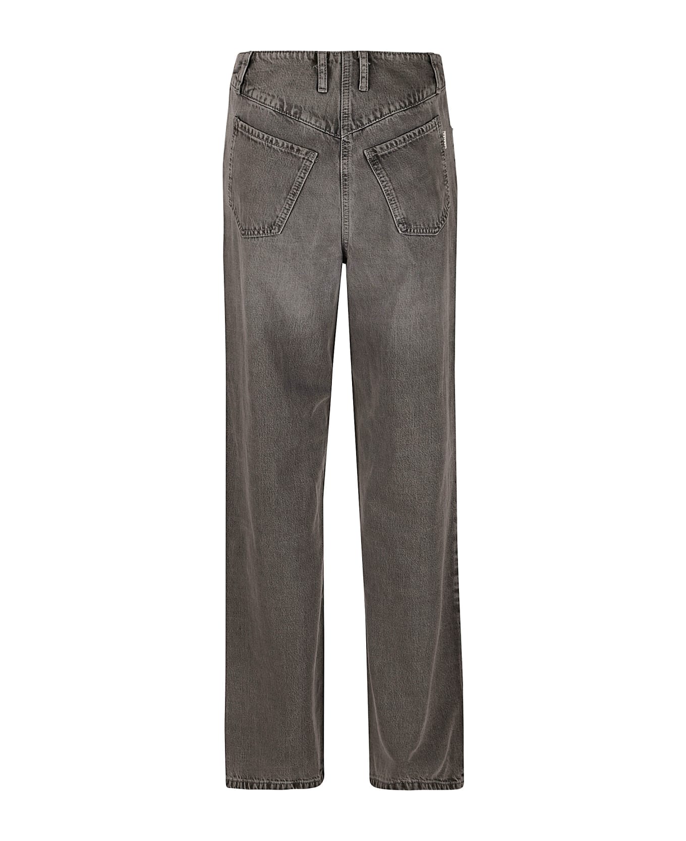 REMAIN Birger Christensen Drapy Denim Jeans - Silver Filigree