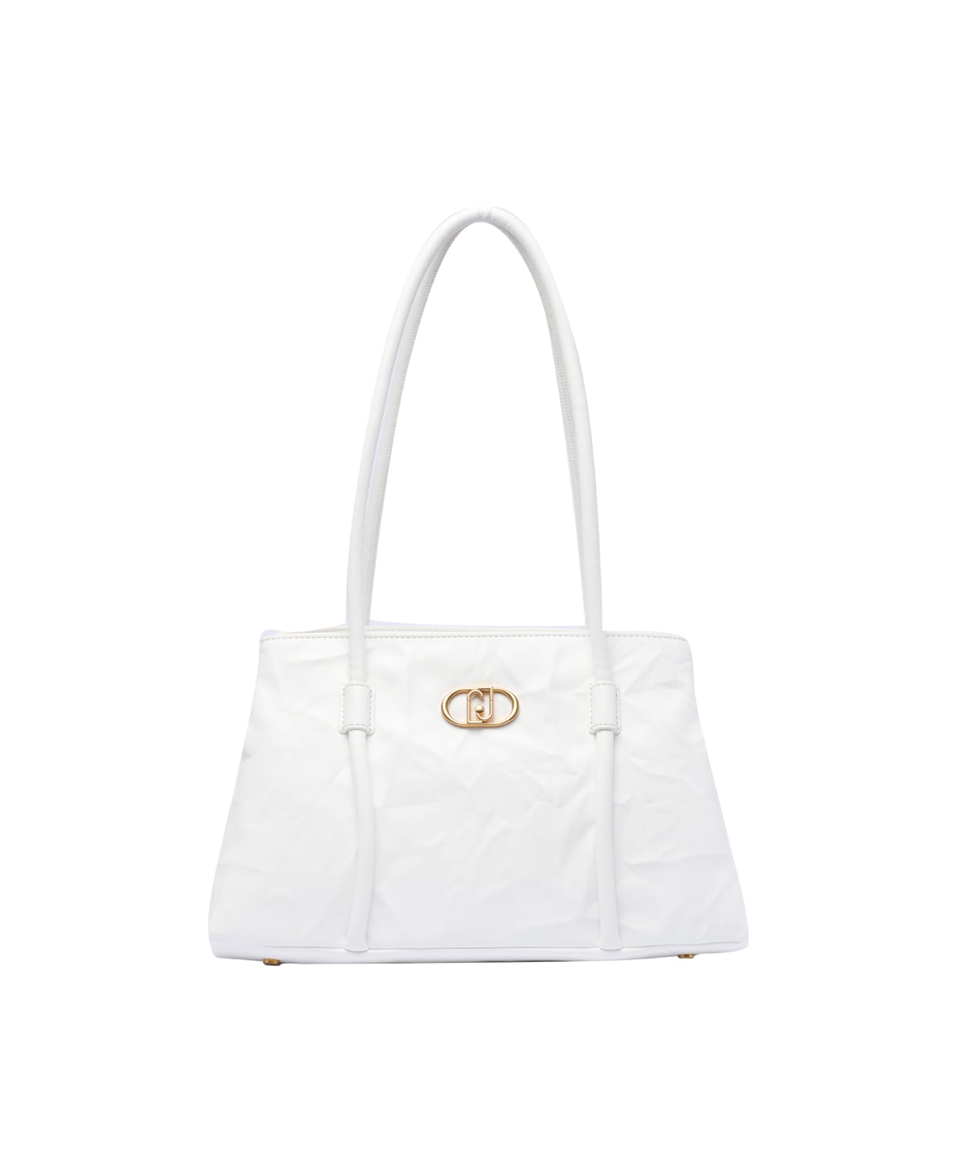 Liu-Jo Logo Shoulder Bag - White
