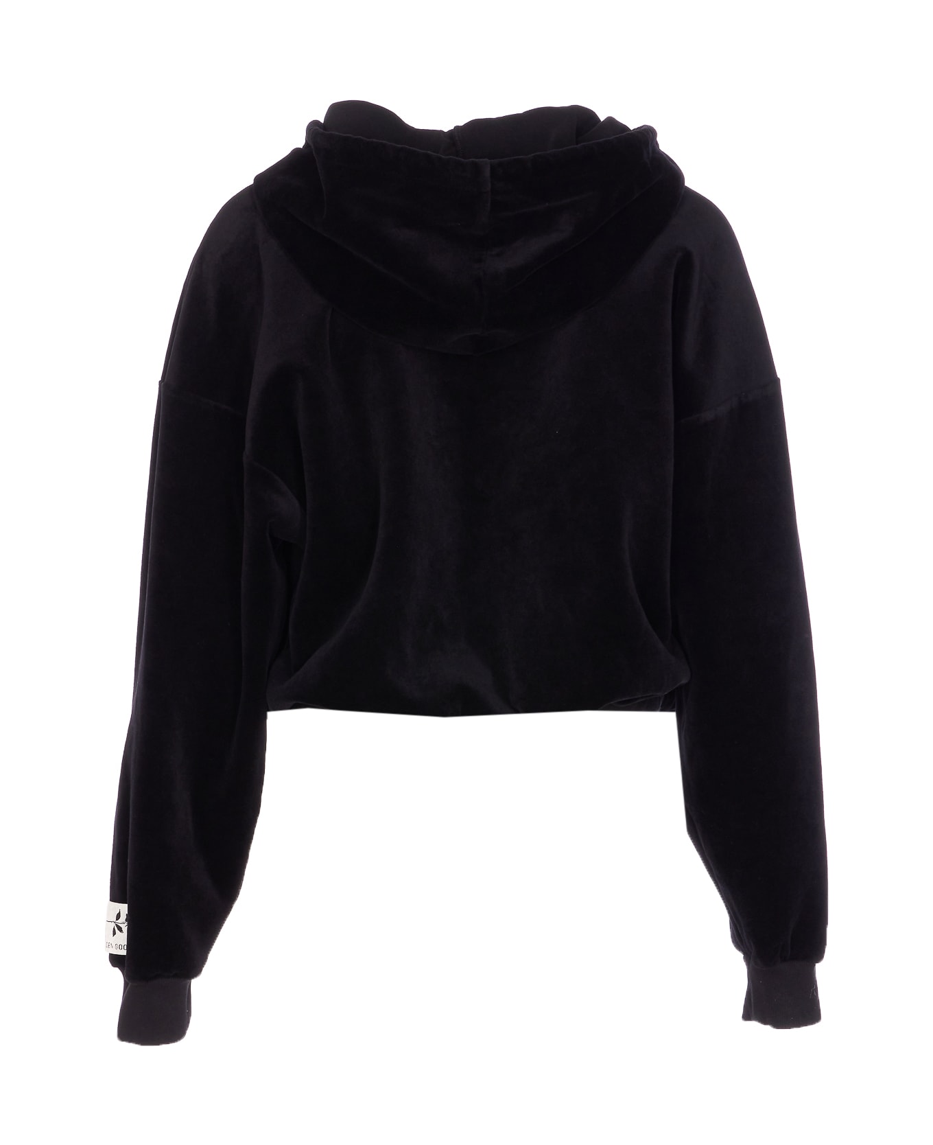 Golden Goose Journey Zip Up Hoodie - Black