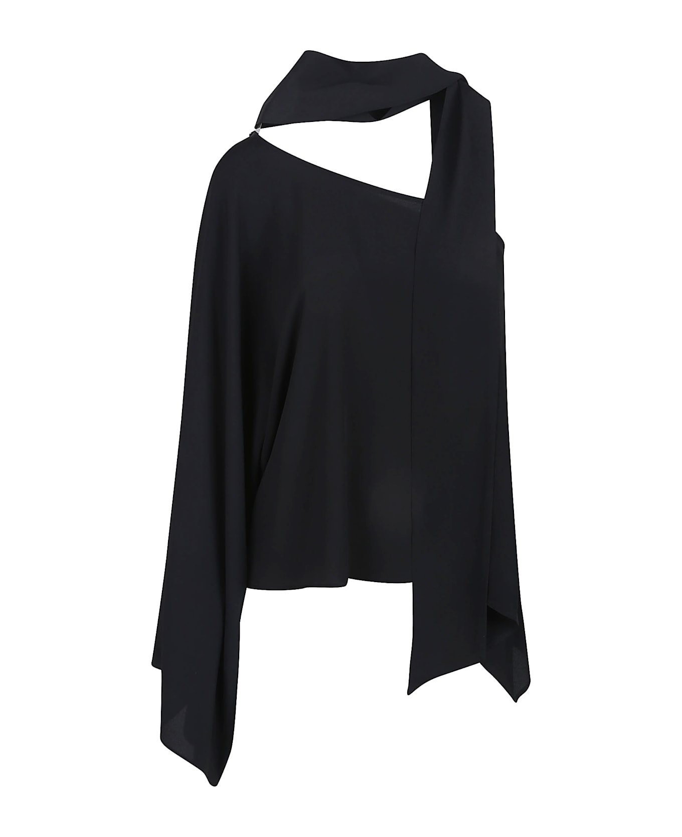Federica Tosi One Shoulder Blouse - Nero