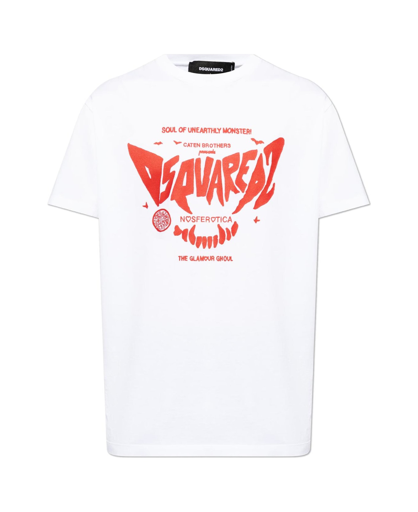 Dsquared2 T-shirt With Logo - WHITE