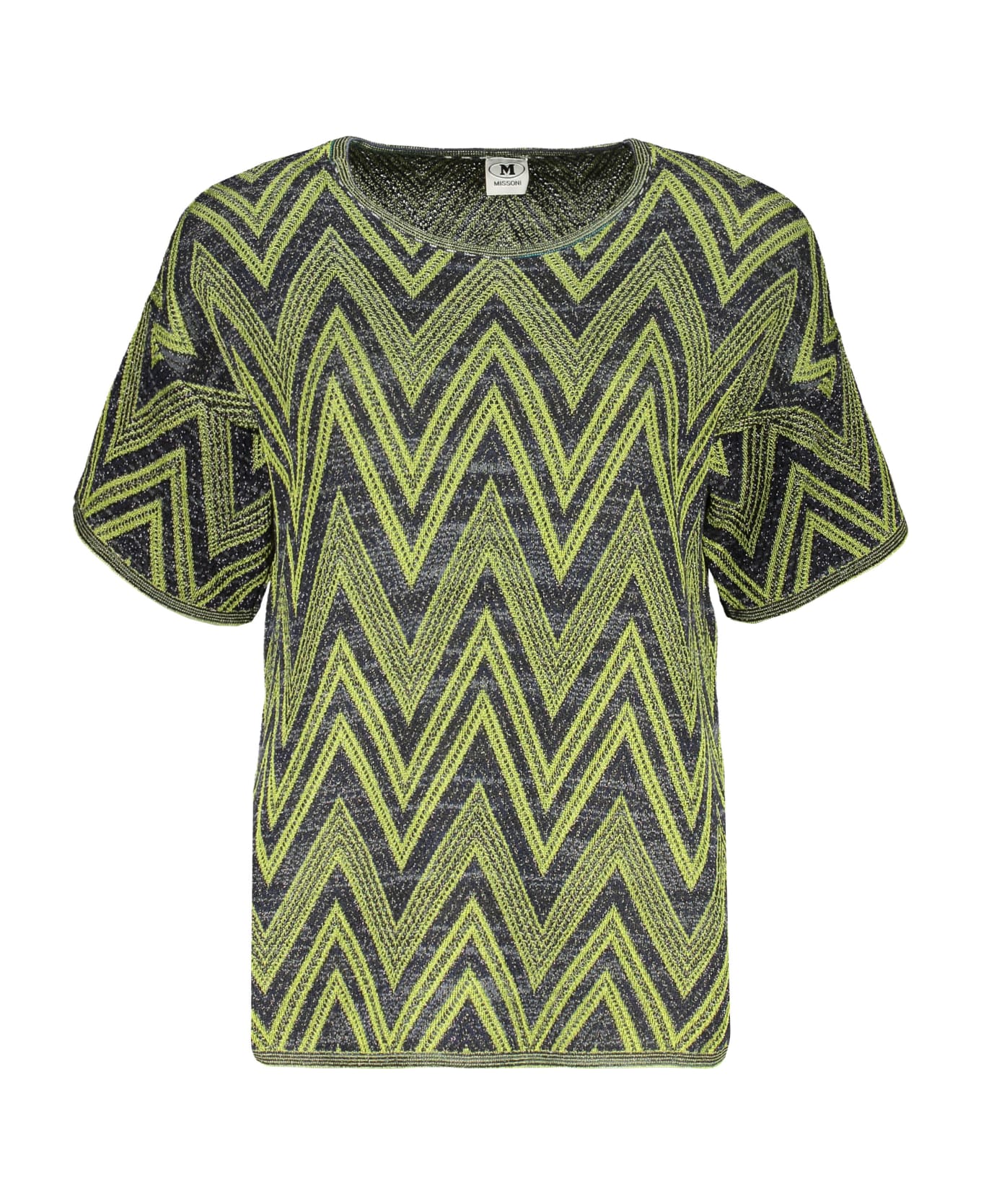 M Missoni Short Sleeve T-shirt - green