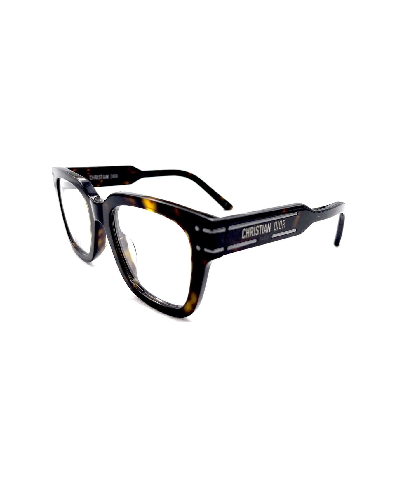 Dior Eyewear Square Frame Glasses - 2000 アイウェア