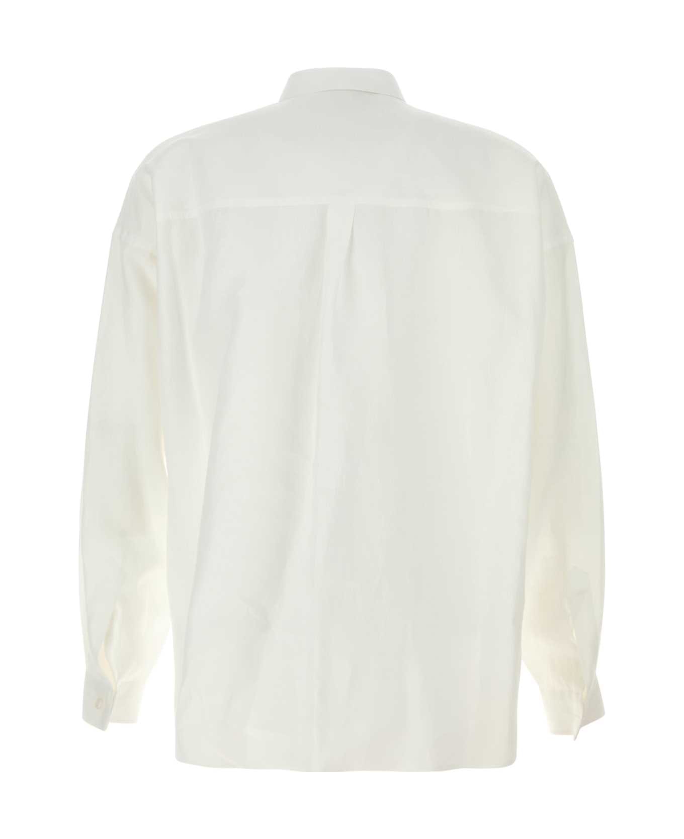 Dolce 
Gabbana White Shirt With Classic Collar - BIANCO