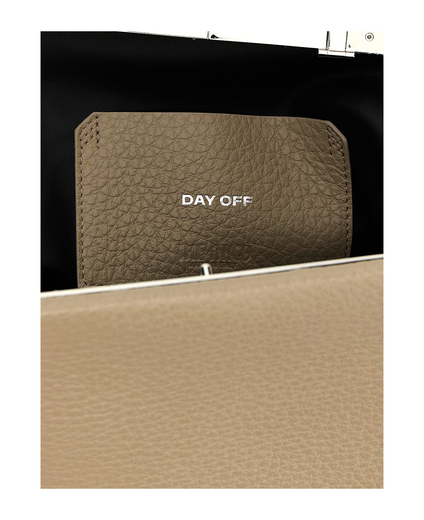 The Attico 
day Off
 Shoulder Bag - Beige