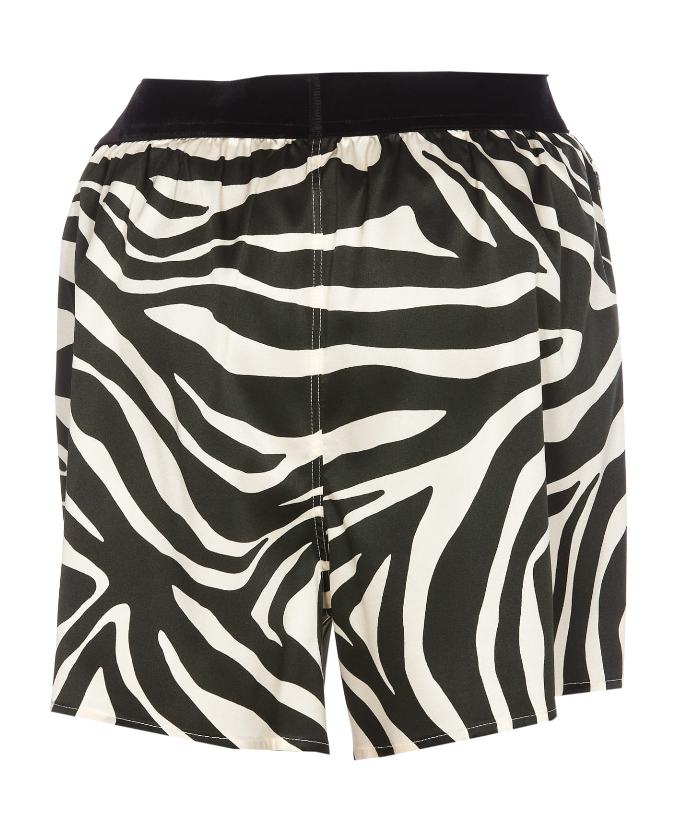 Tom Ford Zebra Print Shorts - Black ショートパンツ