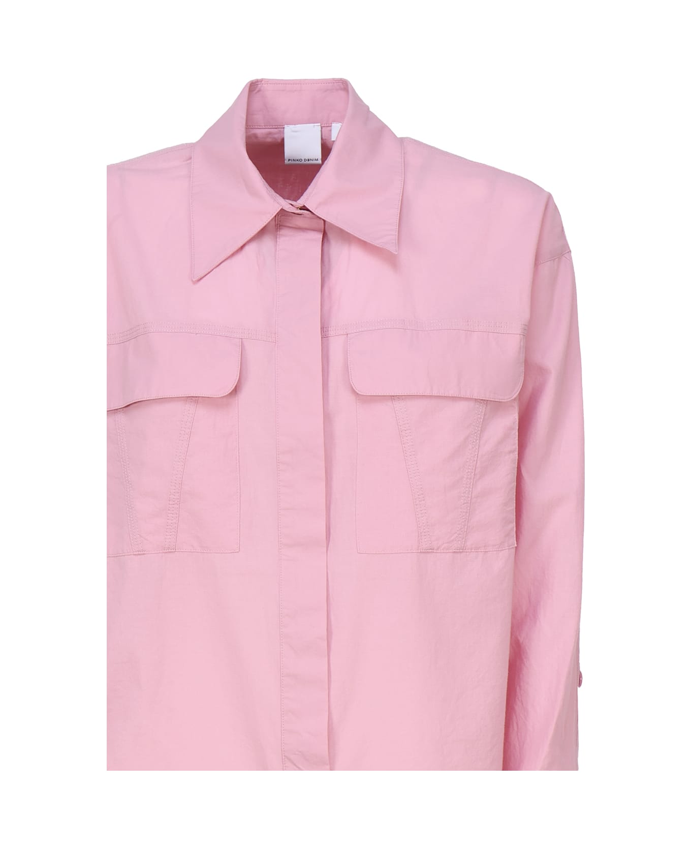 Pinko Cotton Shirt - Pink