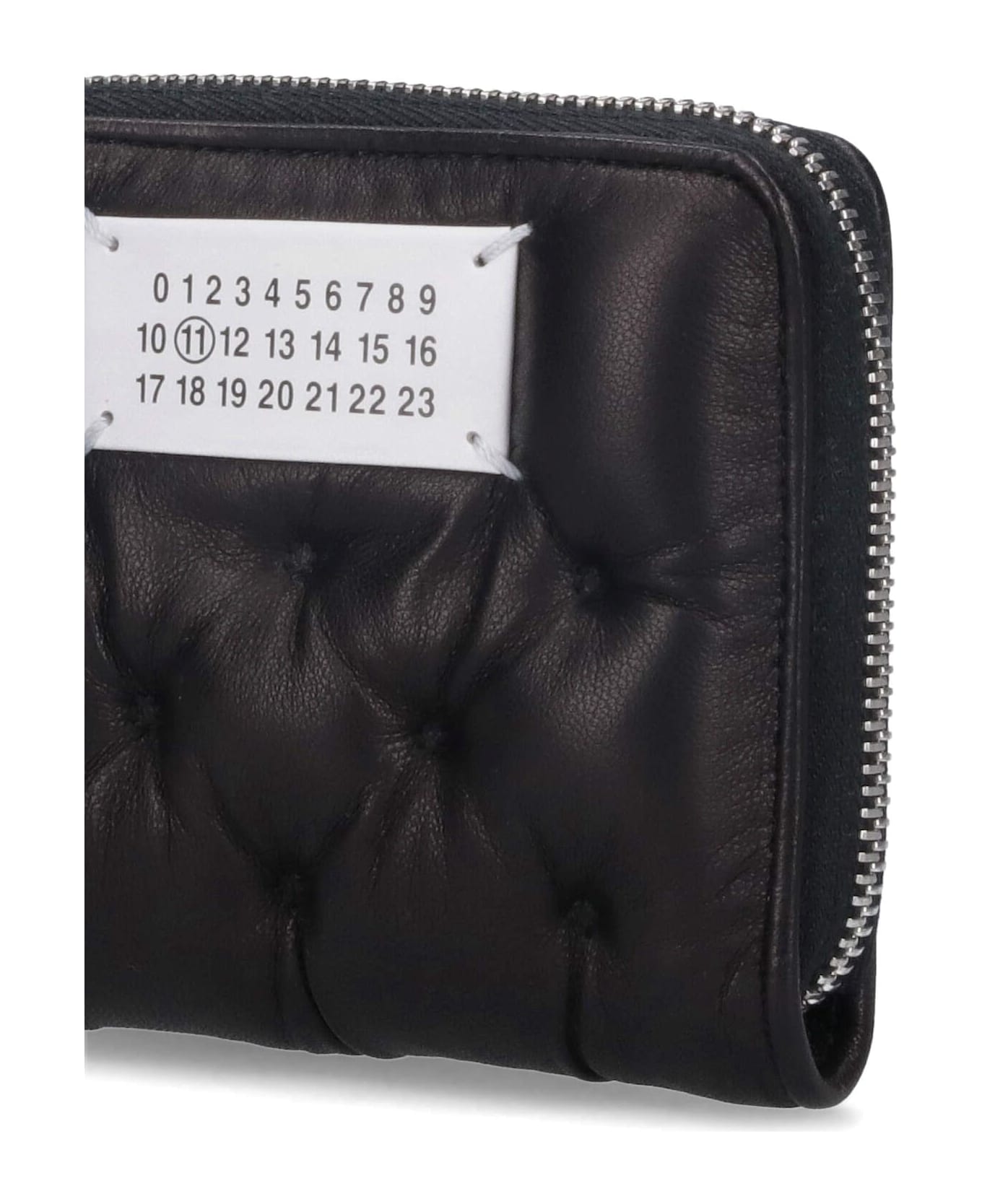 Maison Margiela 'glam Slam' Zip Wallet - BROWN