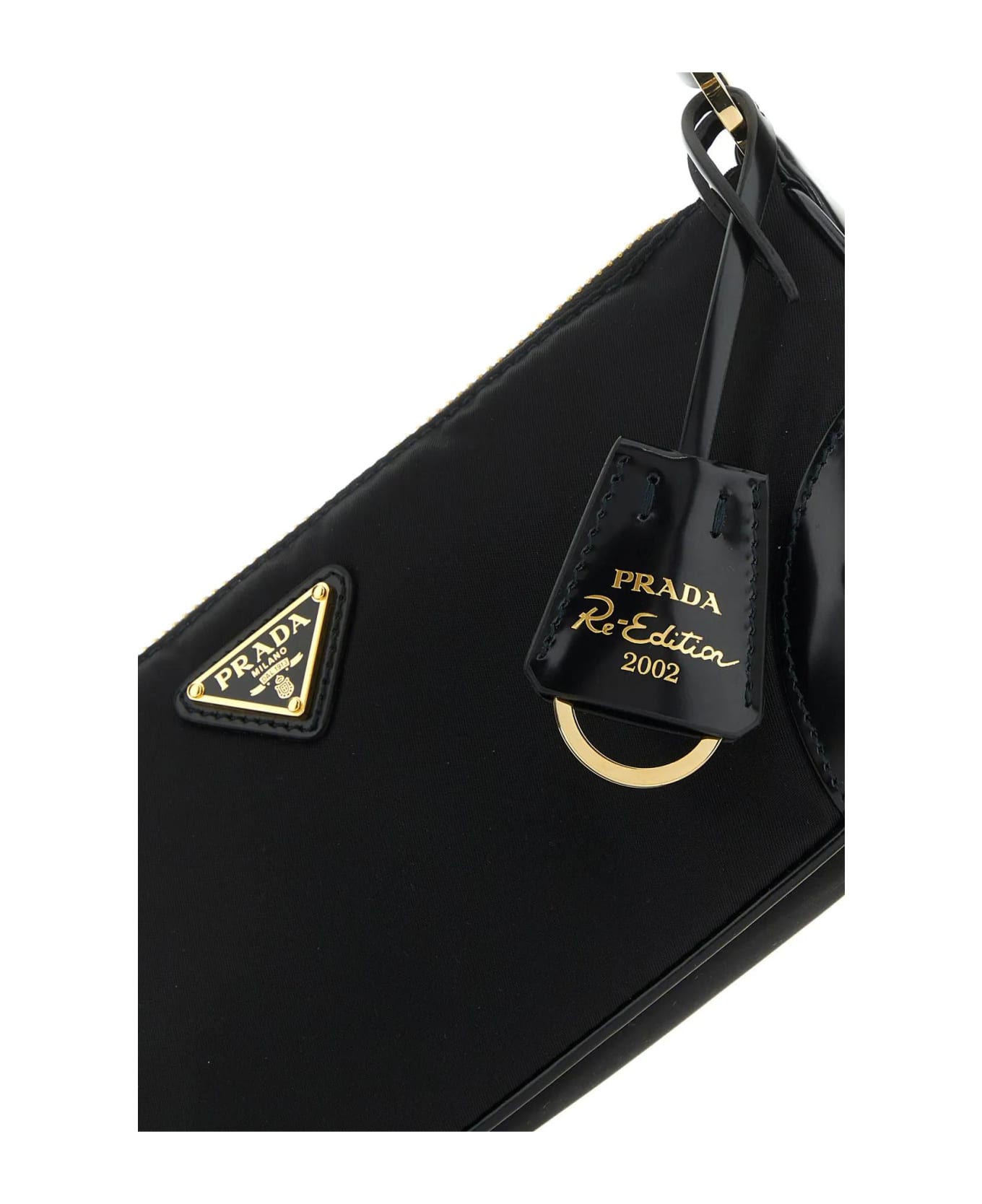 Prada Black Re-nylon Re-edition 2002 Shoulder Bag - Nero ショルダーバッグ