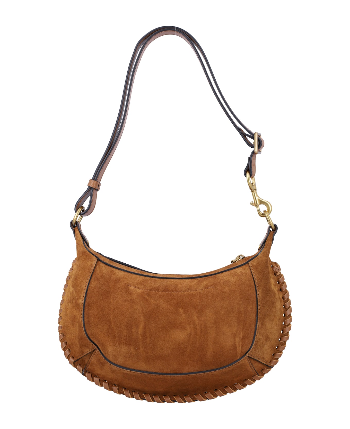 Isabel Marant Oskan Moon Bag - COGNAC