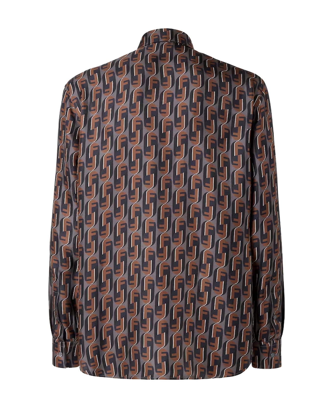 Fendi Silk Shirt - BLUE
