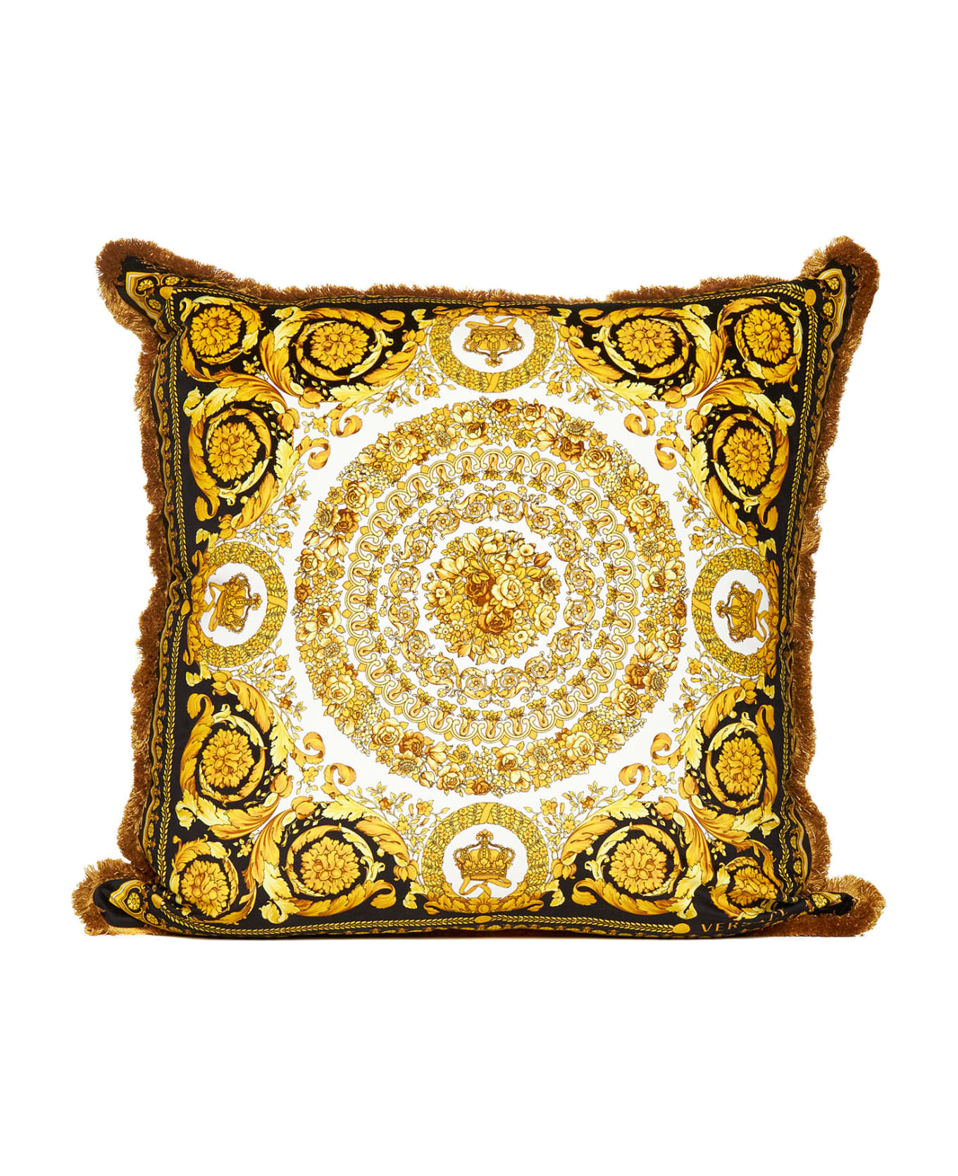 Versace Cushion - Black gold