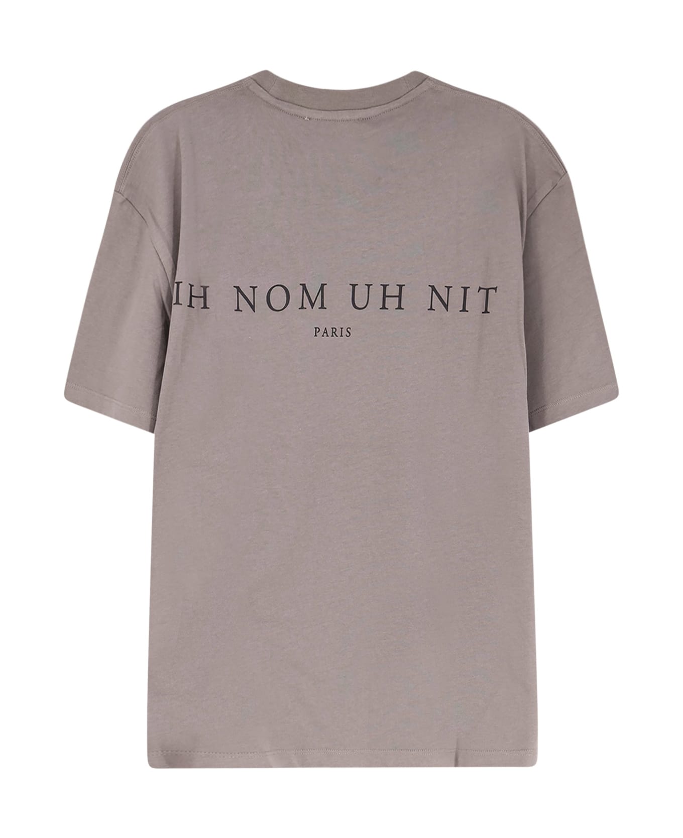ih nom uh nit Cotton T-shirt - FOG