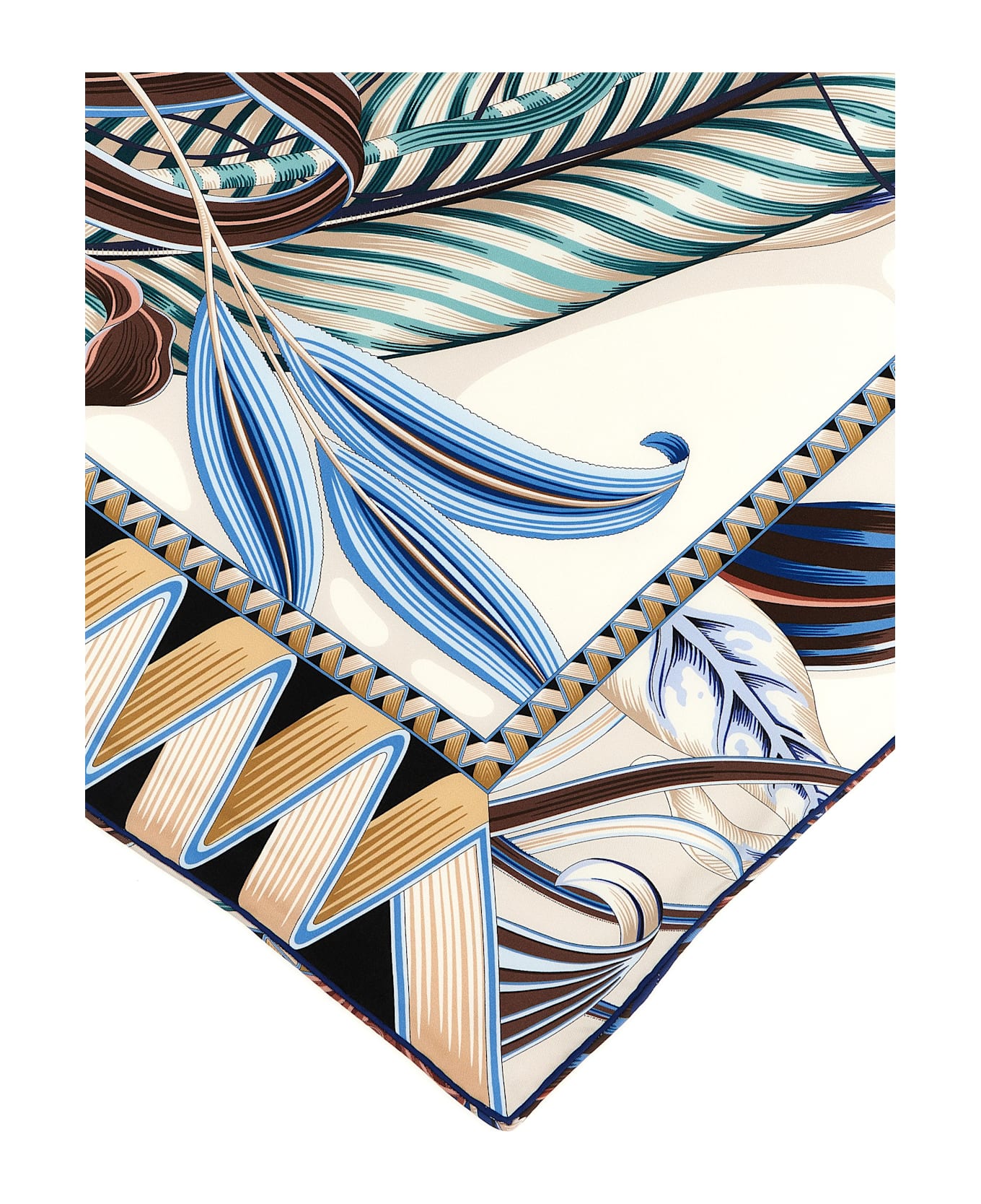 Ferragamo 'giada' Triangle Scarf - Multicolor