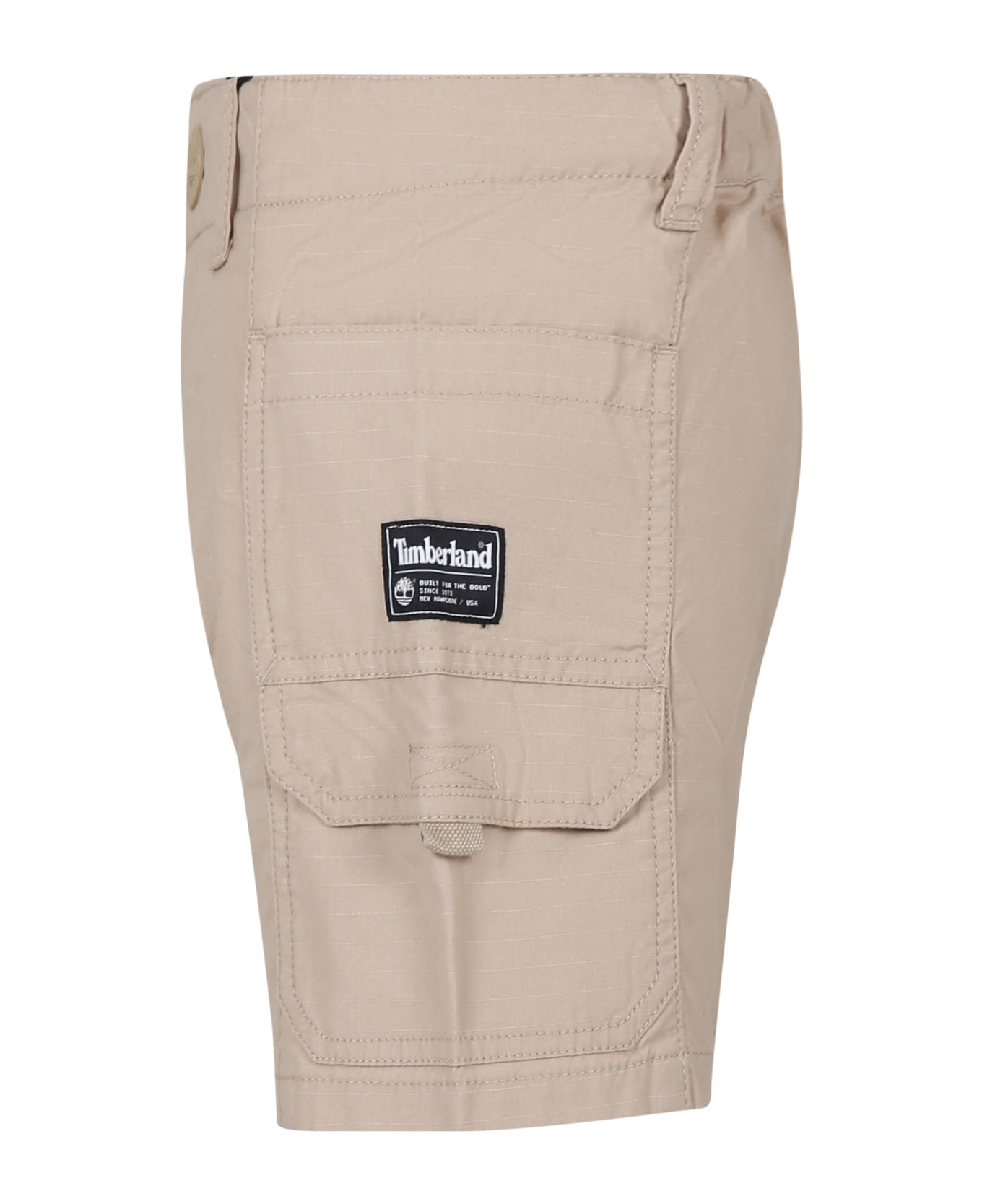 Timberland Beige Casual Shorts For Boy - Beige