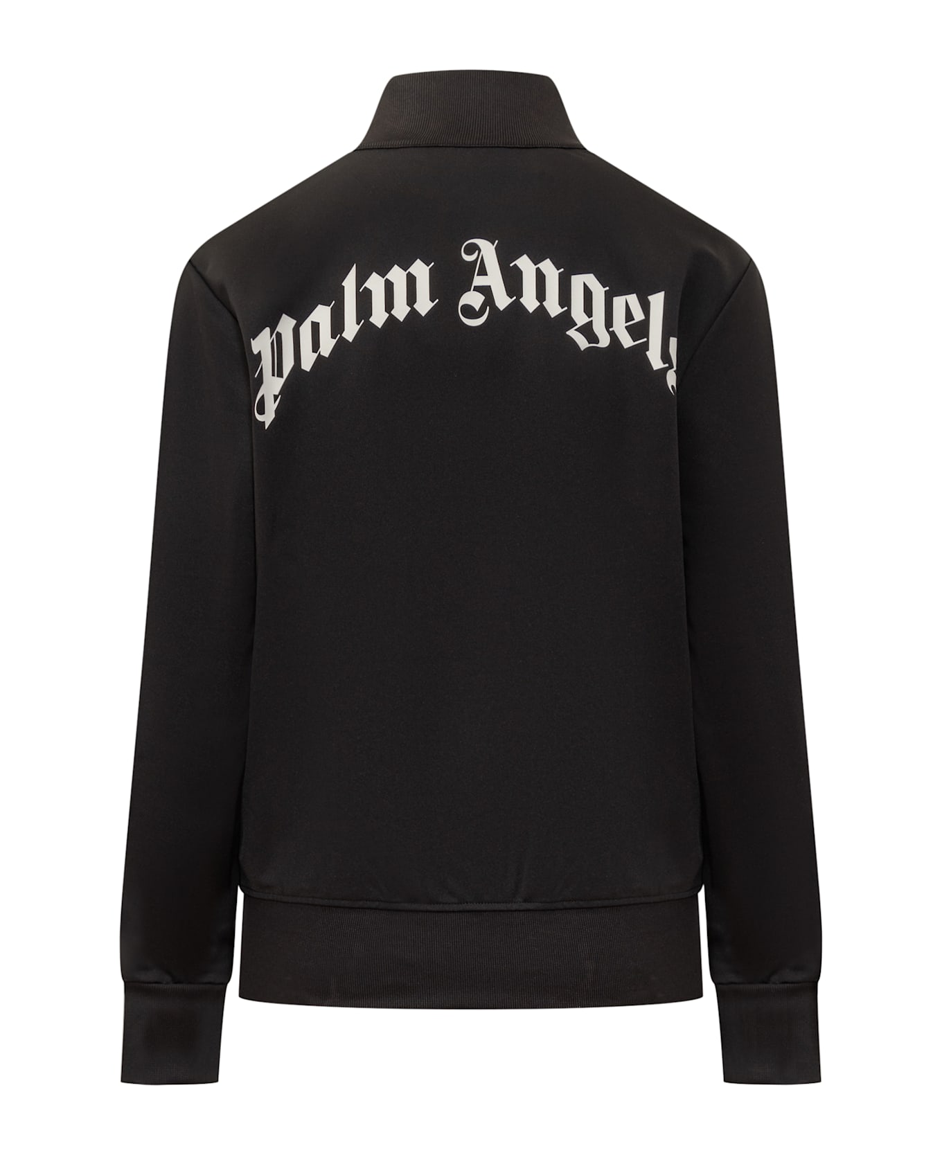 Palm Angels Sweatshirt With Logo - Black