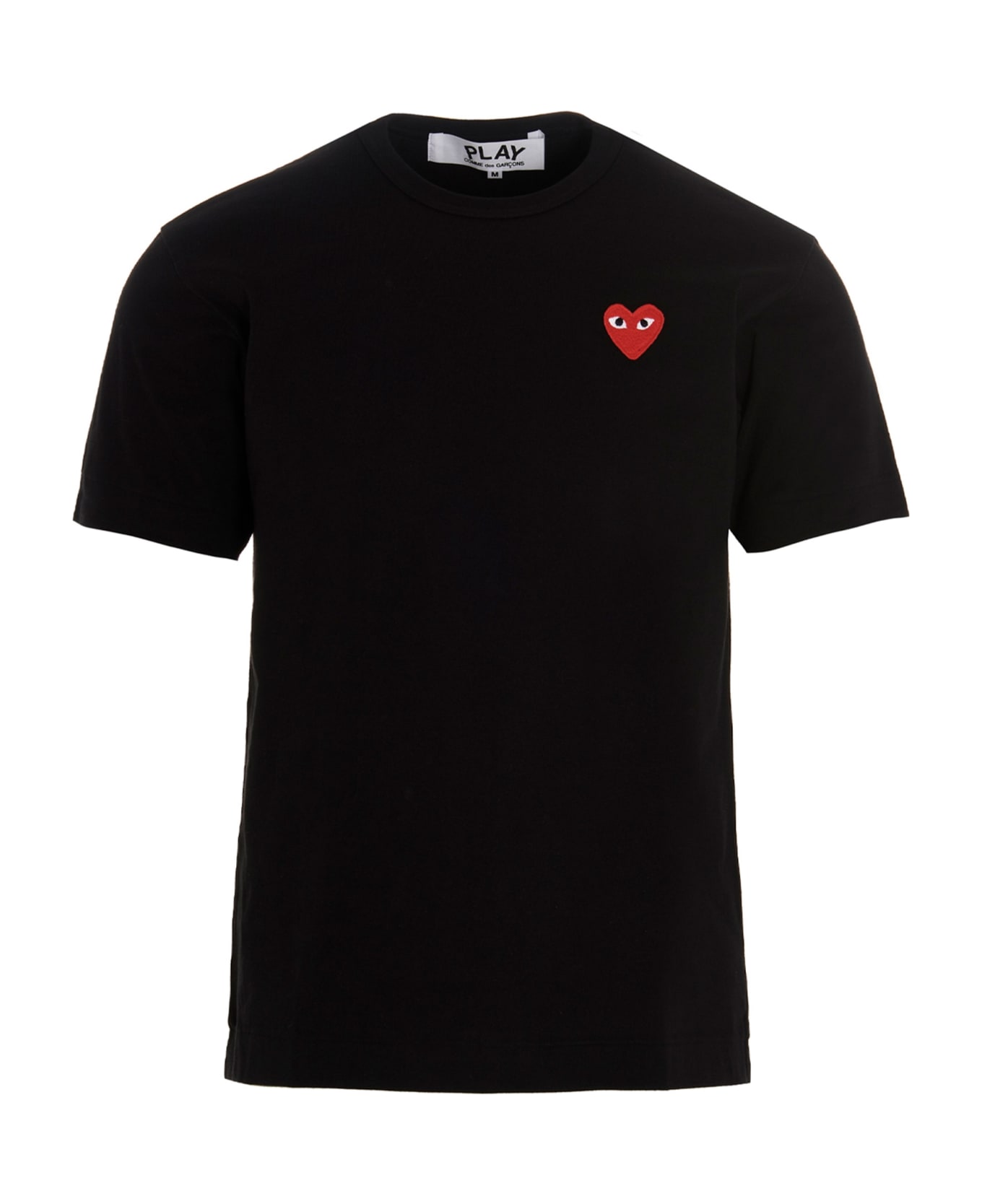 Comme des Garçons Play Logo Patch T-shirt - Black  