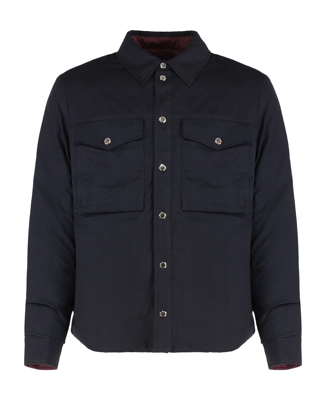 Dolce 
Gabbana Reversible Flannel Jacket - blue
