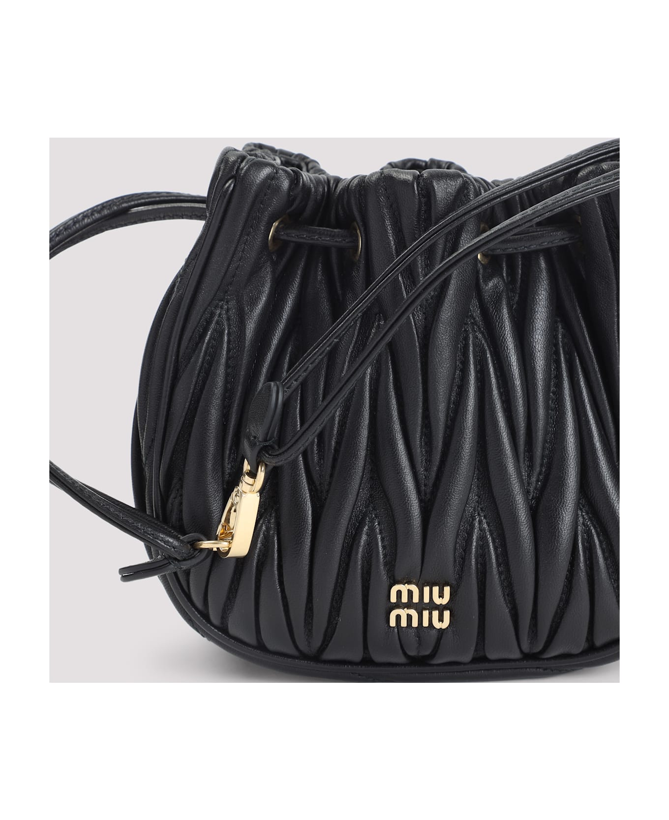 Miu Miu Pouch - Nero トラベルバッグ
