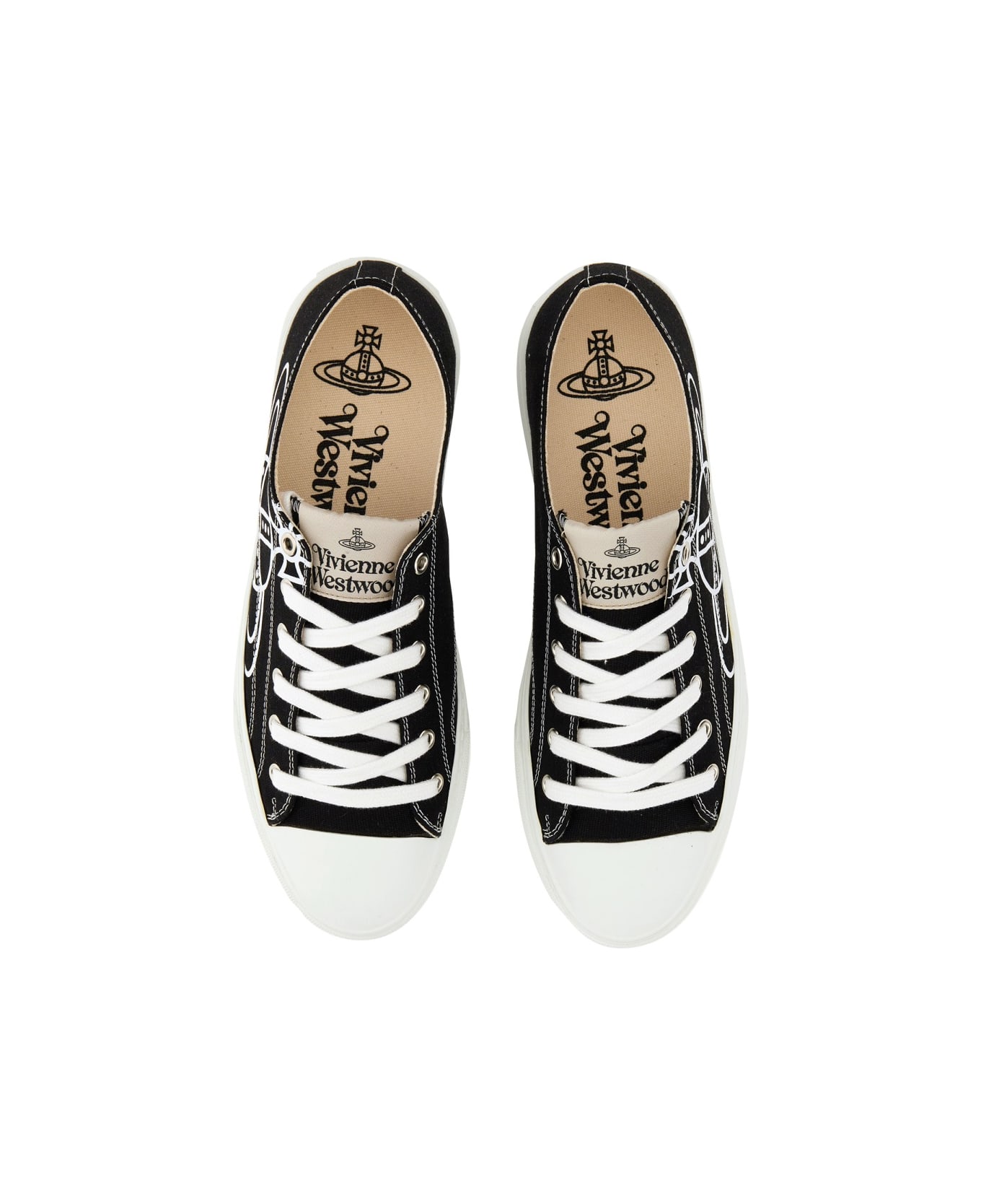 Vivienne Westwood Sneaker Plimsoll - BLACK