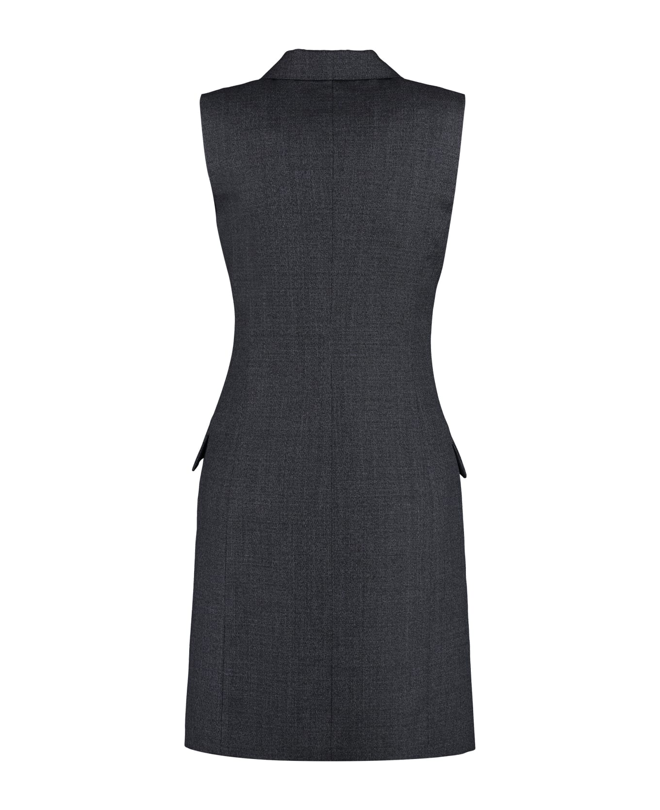 Givenchy Double Breasted Blazer Dress - grey コート＆ジャケット